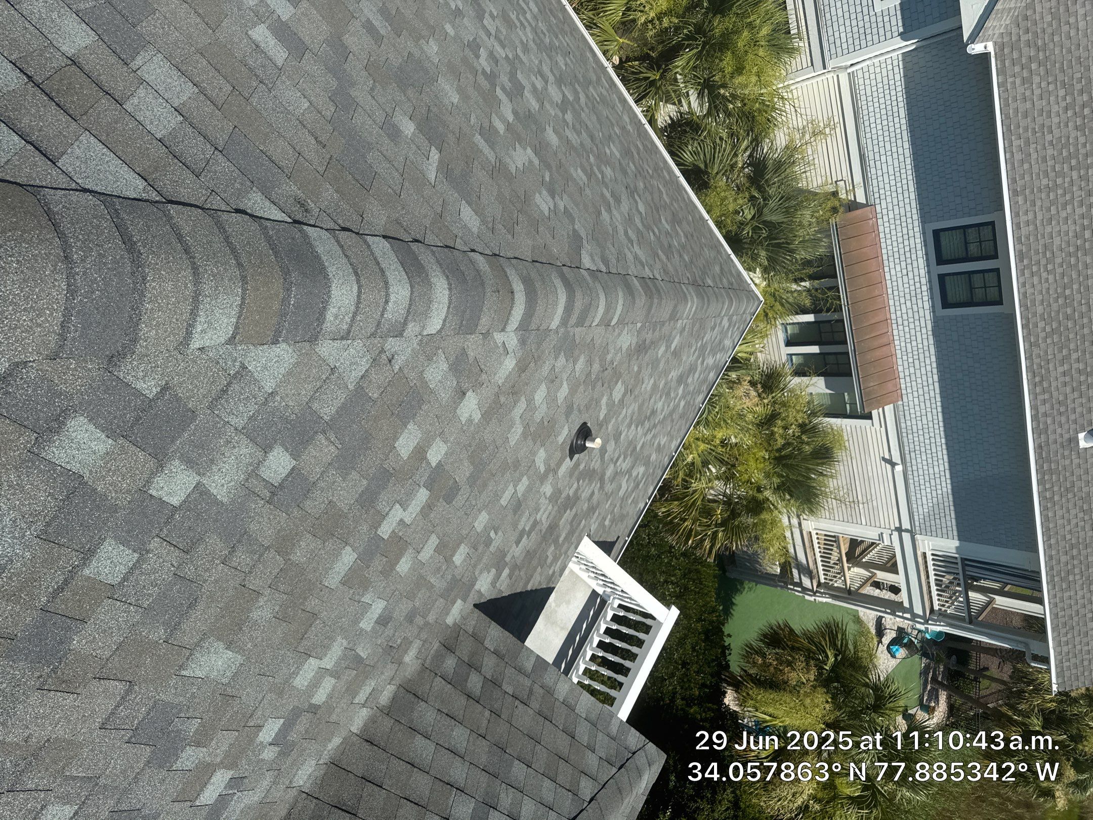 Insurance Claim Roof Replacement in Carolina Beach, NC Using CertainTeed Georgetown Gray by RGR Construction and Roofing, LLC
