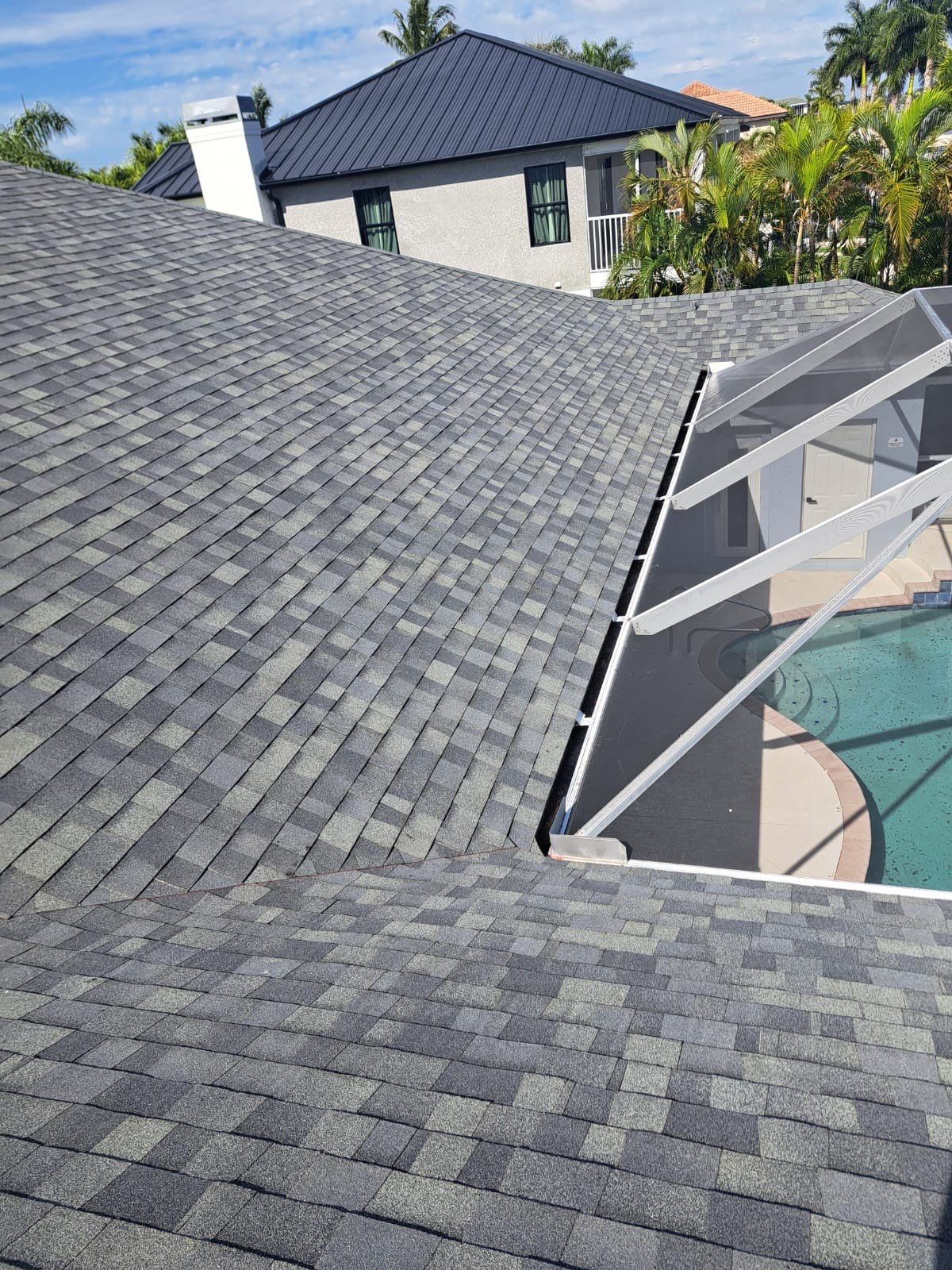 Residential Roofing Installation using Owens Coring Duration Shingles by Four Peaks Roofing