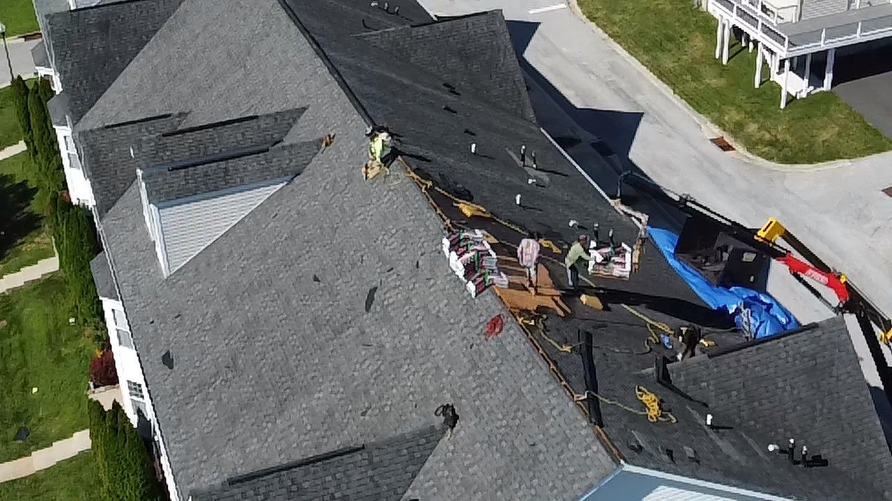 Residential Roofing Installation using GAF Timberline HDZ by Matter Roofing & Construction