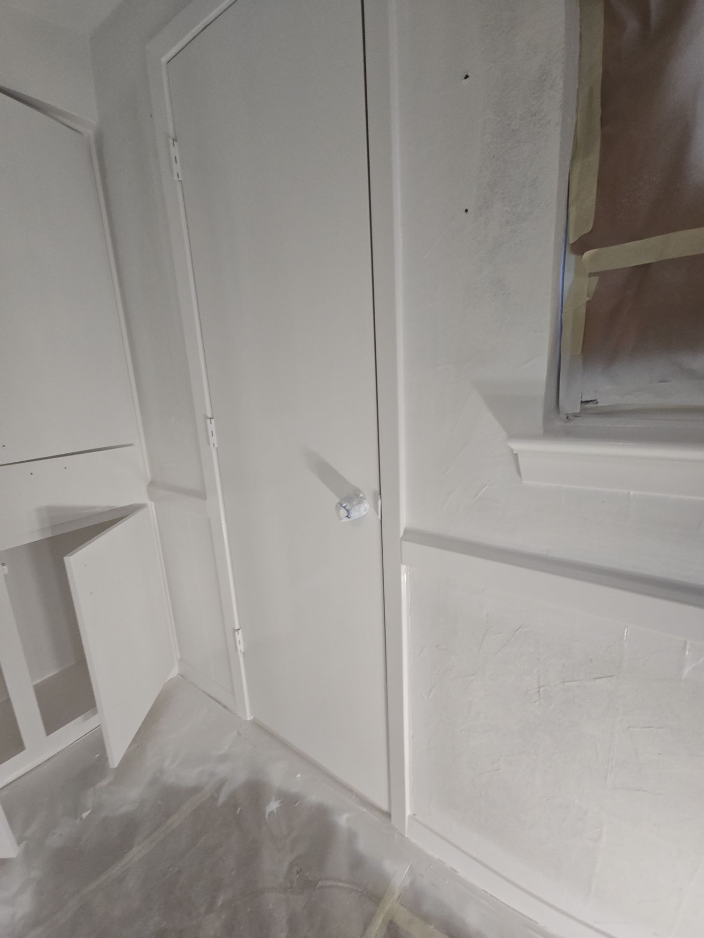 Reconstruction of bathroom after mold remediation by SLM General Contractors & Roofing
