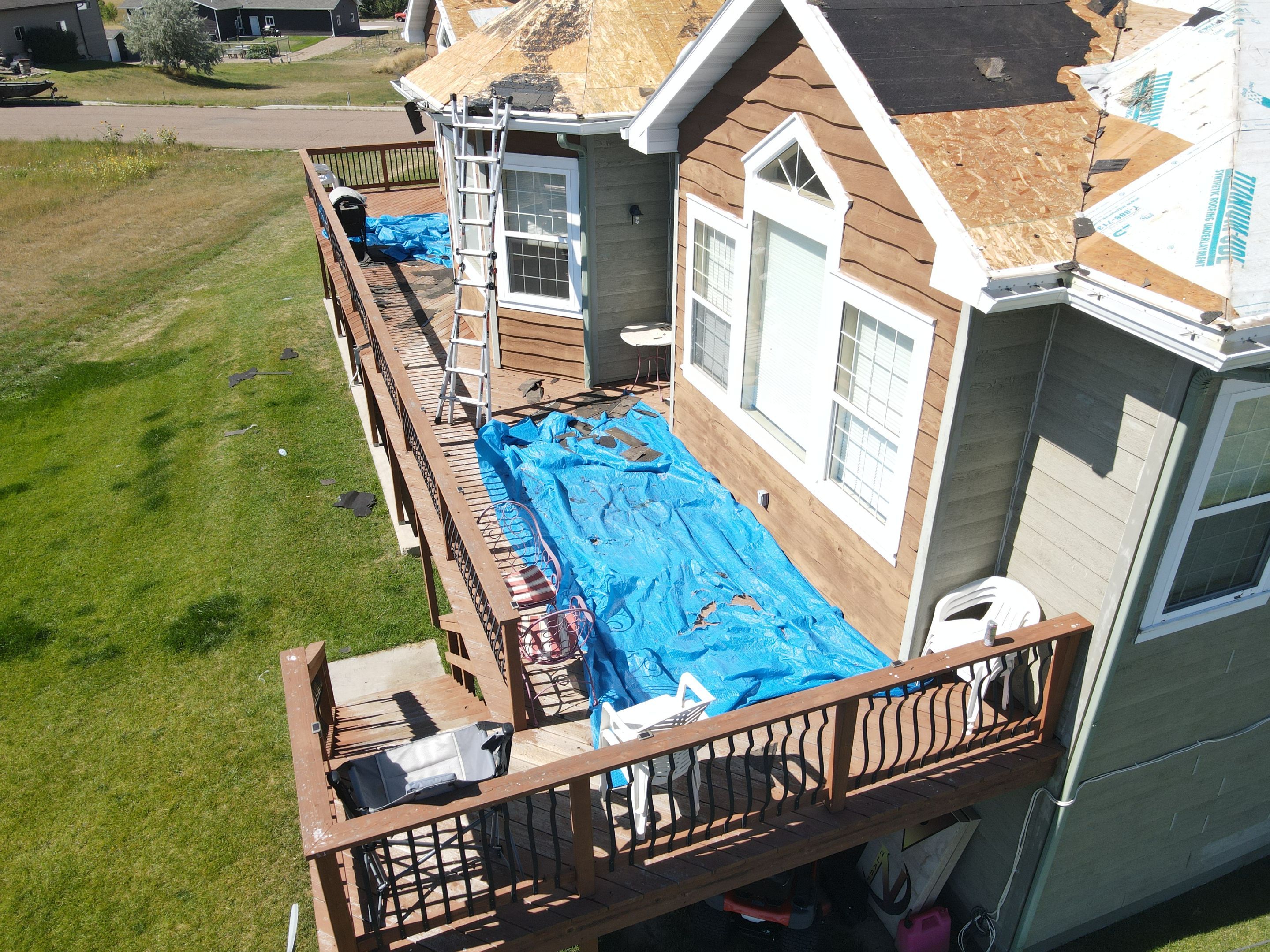 Residential Roofing Installation using GAF Shingles in Havre, MT by swagg construction
