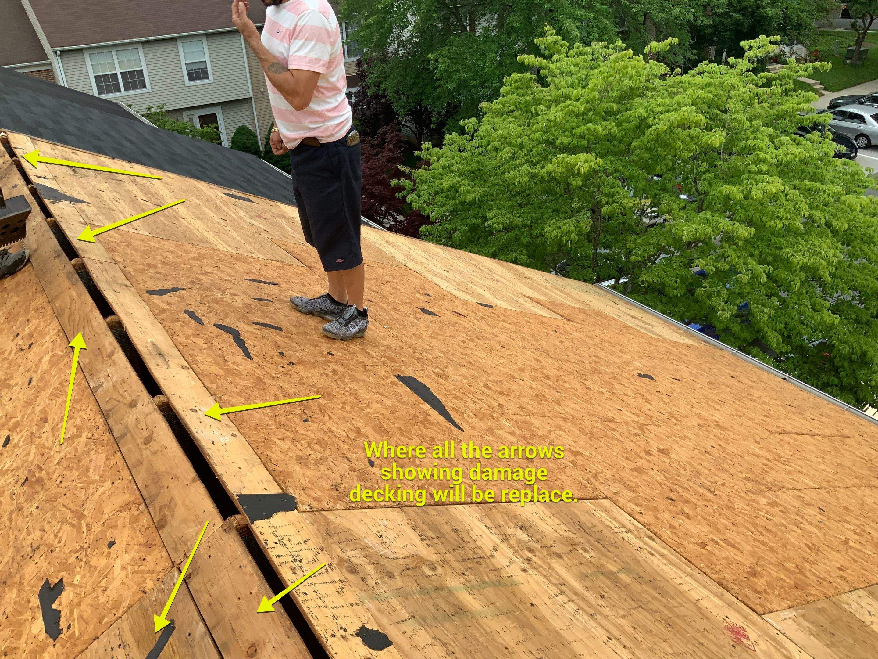 Residential Roofing Installation using XT-25 Color Moire Black by Alpha Design Services