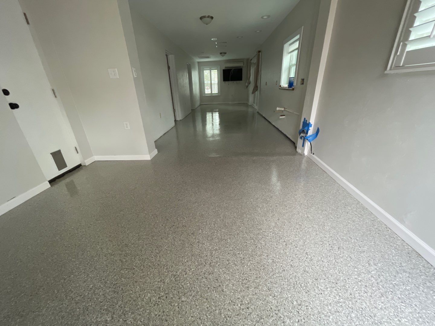 Interior  in Cedar Key, FL in Mount Everest by Cross Creek Concrete Coatings