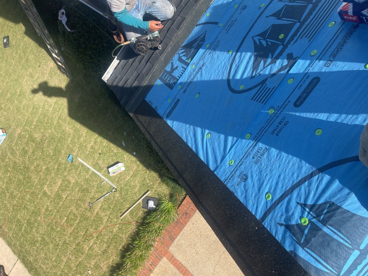 Residential Roofing Installation using Roof Replacement by American Roofing & Construction LLC