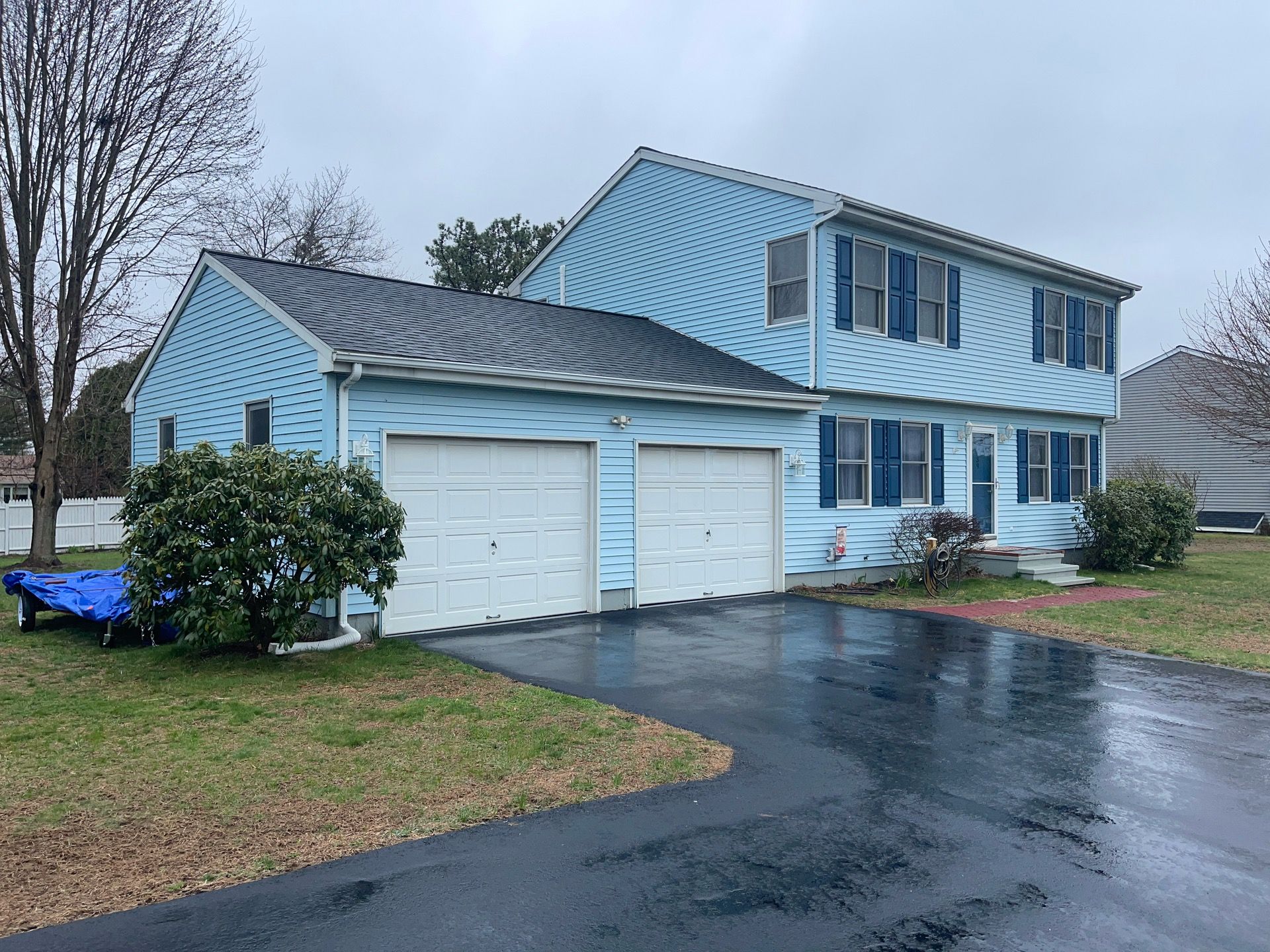 Siding Installation using CertainTeed Monogram Vinyl Siding - D4 - Desert Tan by A Plus Exterior