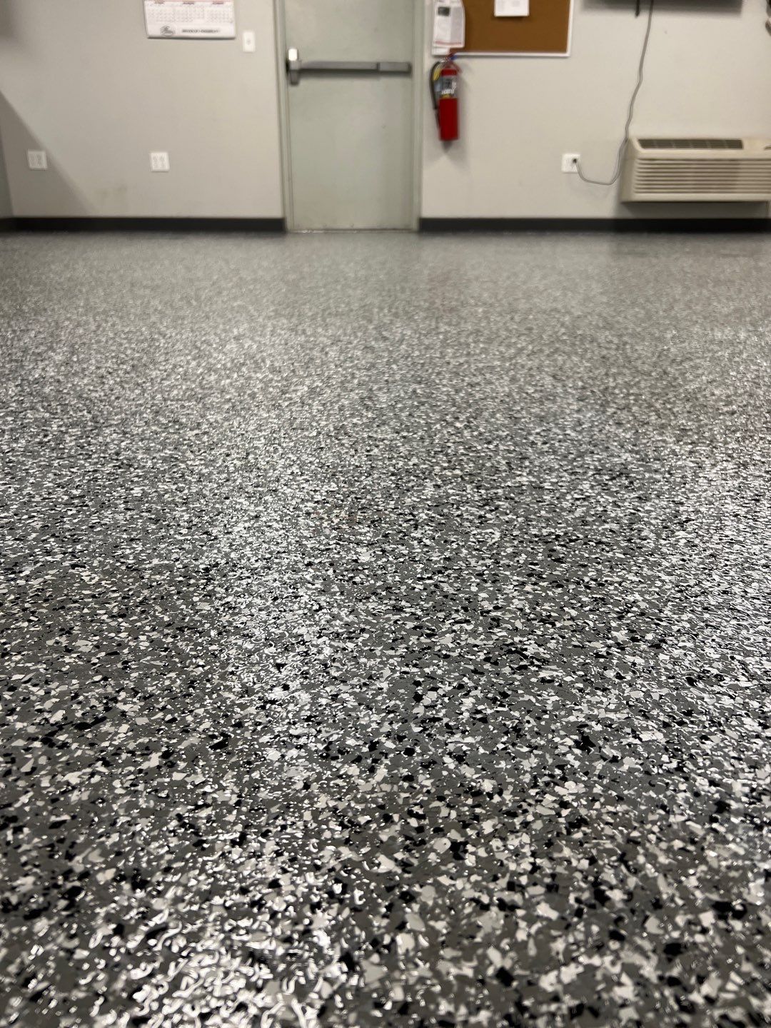 Commercial repaint and new flooring by Cutting edge painting 