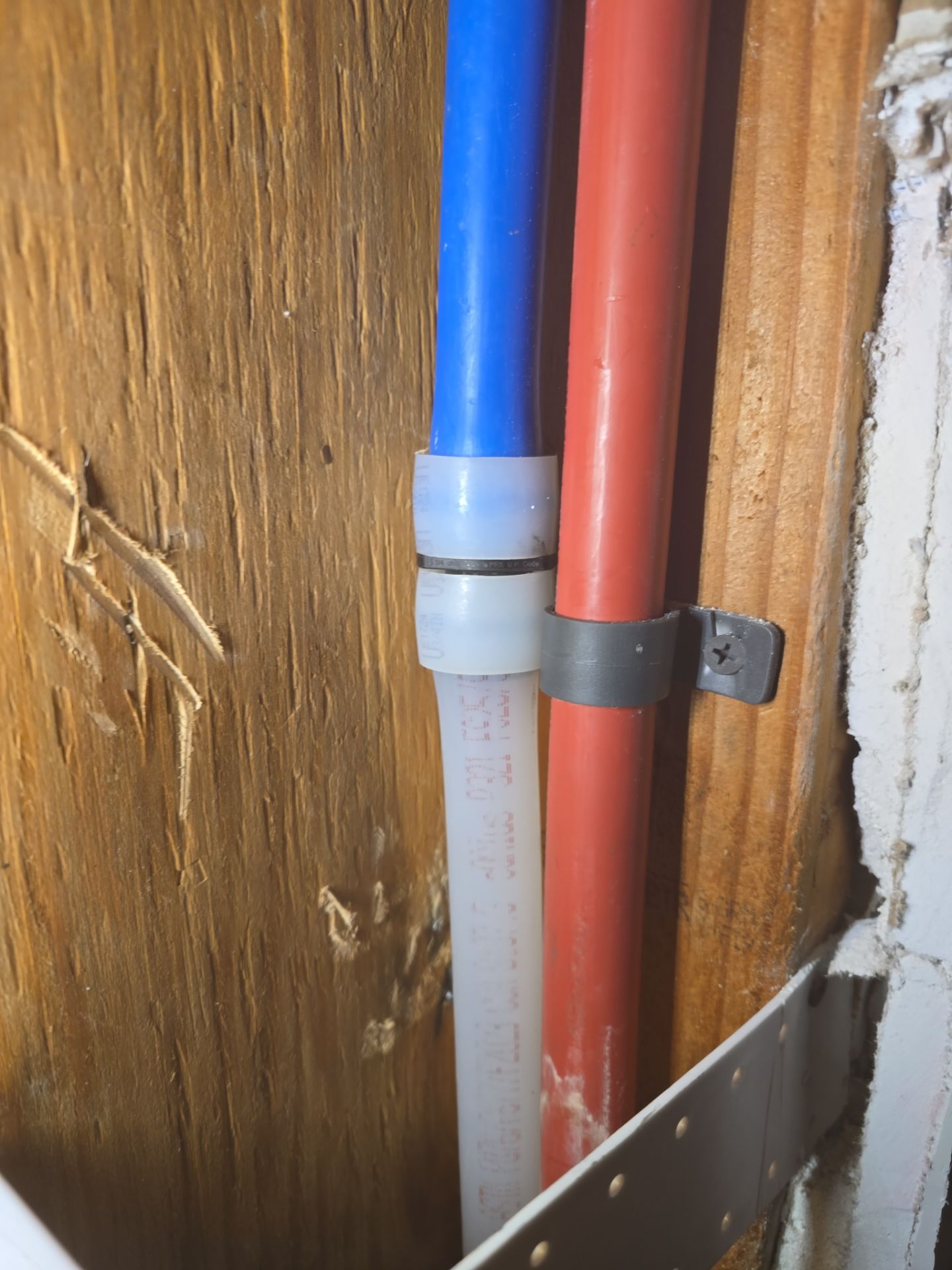 Hot & Cold Water Line Installation with Shut-Off Valves by Us Plumbing
