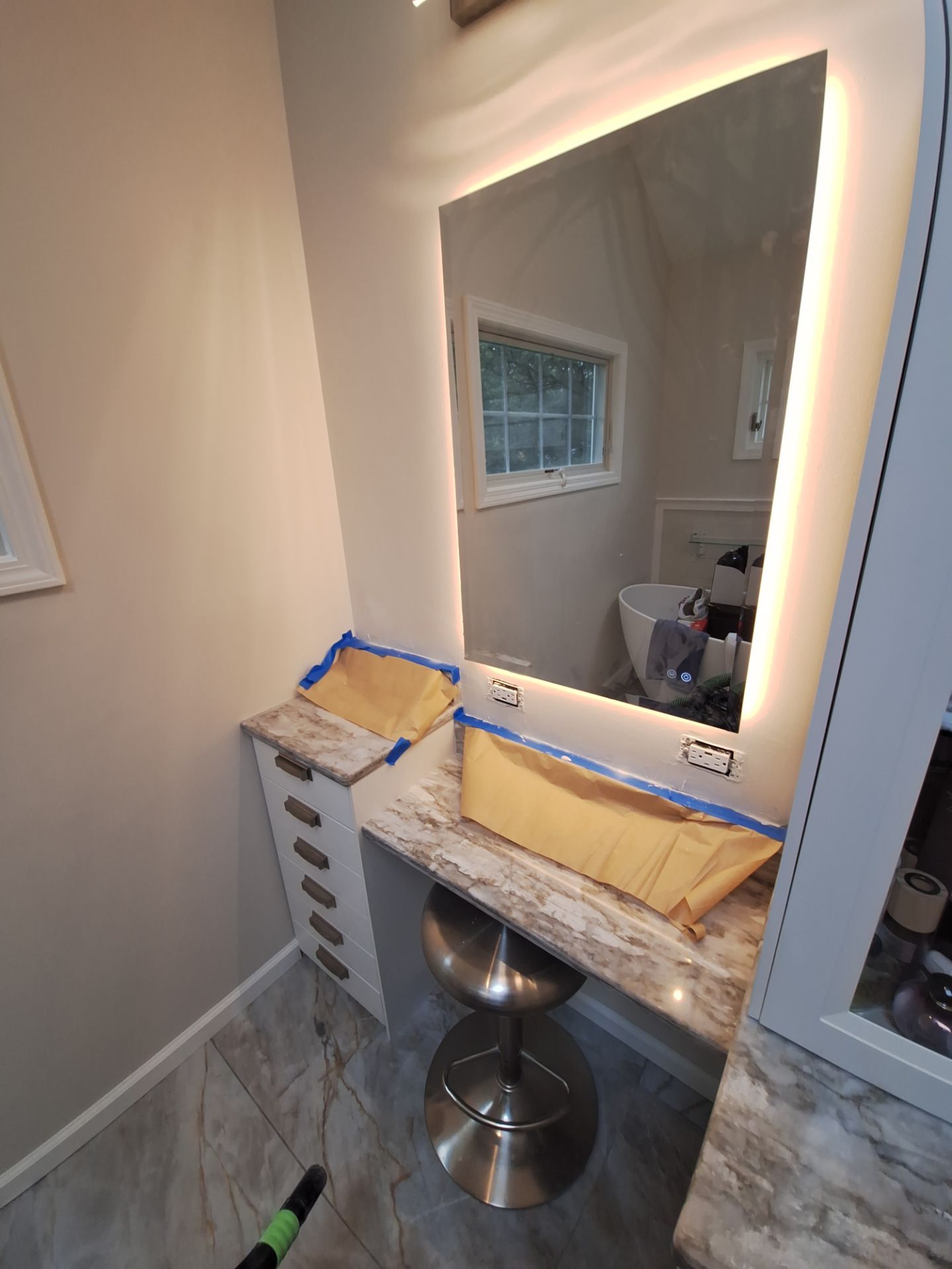 Interior Renovation and Multi-Level Deck Staining in Norton Shores by Gordon Painting