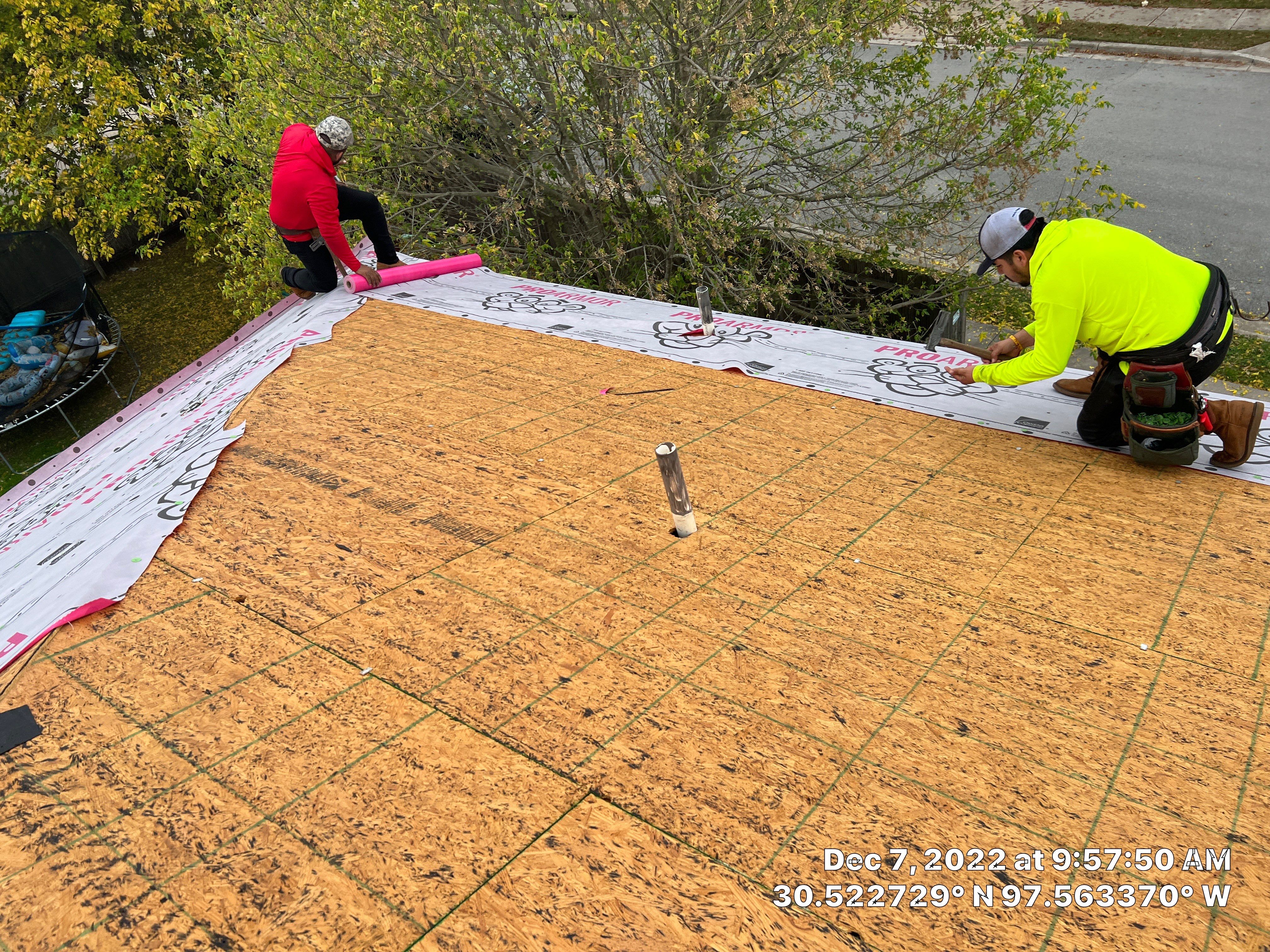 Residential Exterior Restoration and Roof Update in Hutto by Caliber Restoration LLC