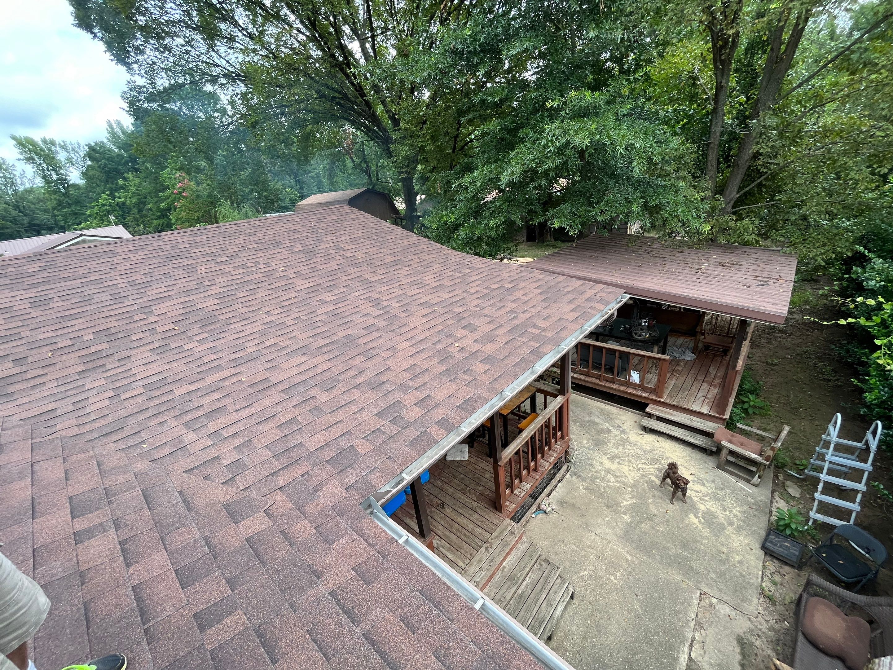 Residential Shingle Reroof using CertainTeed XT25 by Hostetler Roofing