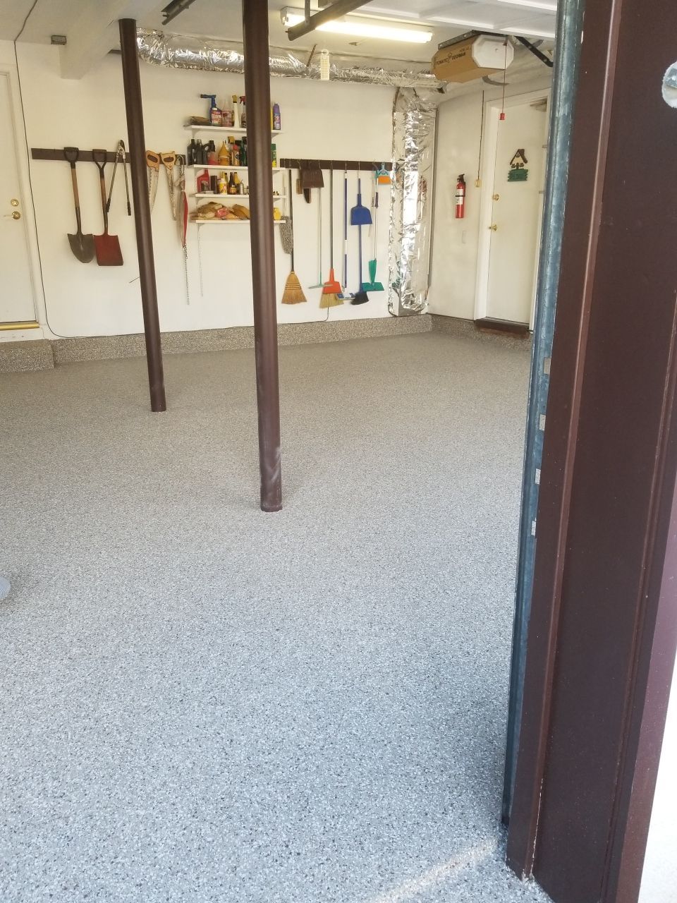 Garage Floor Coating using Penntek in Pebble Beach by Spectrum Painting, LLC