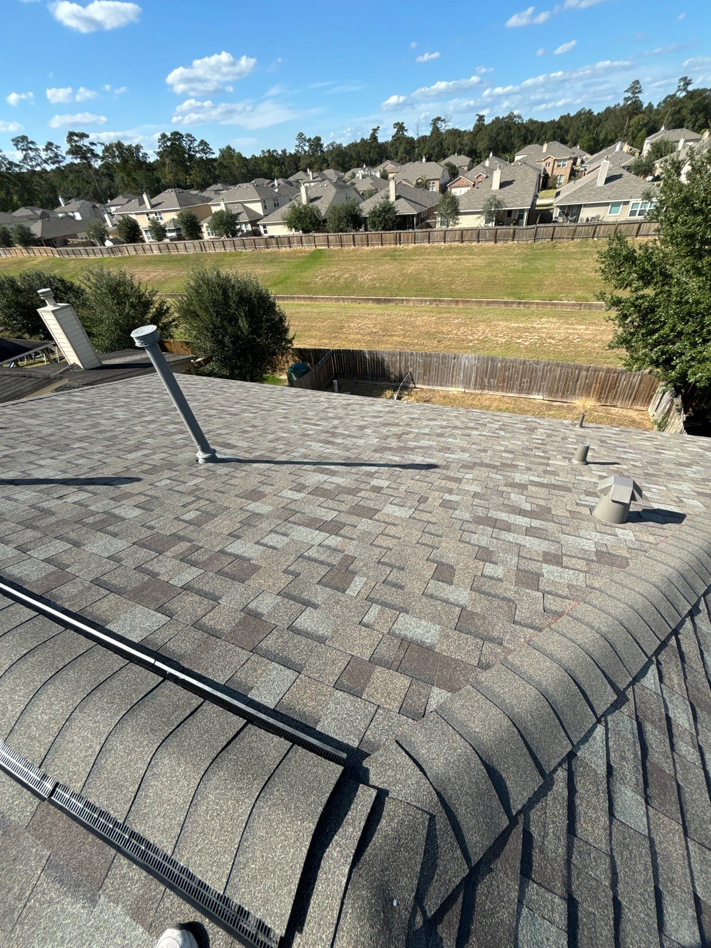 Residential Roofing Installation using Owen's Corning Duration (Lifetime) Shingles by Roof Repair Company