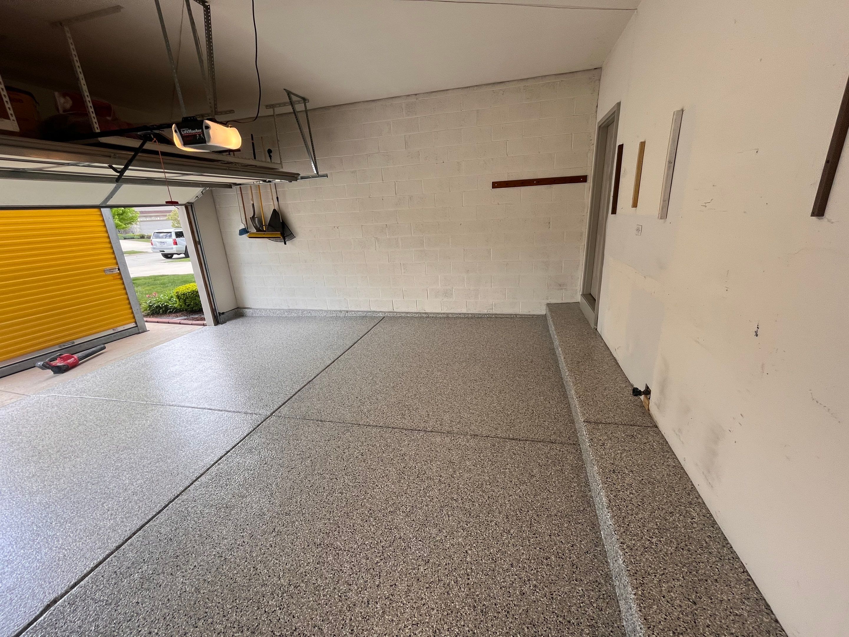 Cabin Fever Garage Floor Coating by Level 10 Coatings
