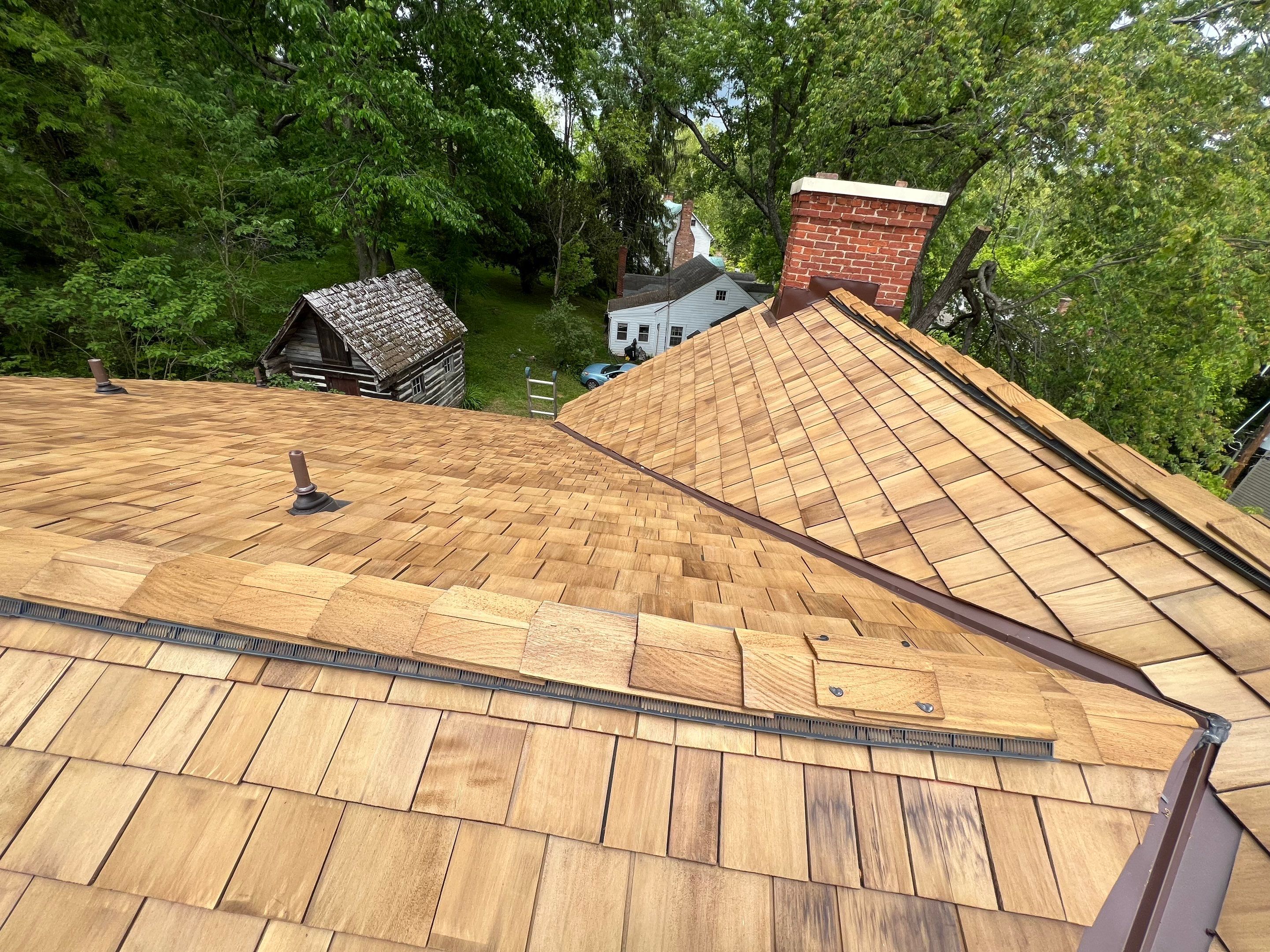 Gainesville Historic Structure: Western Red Cedar #1 Perfection G&R CCA Cedar Shakes by RM Banning, Inc.