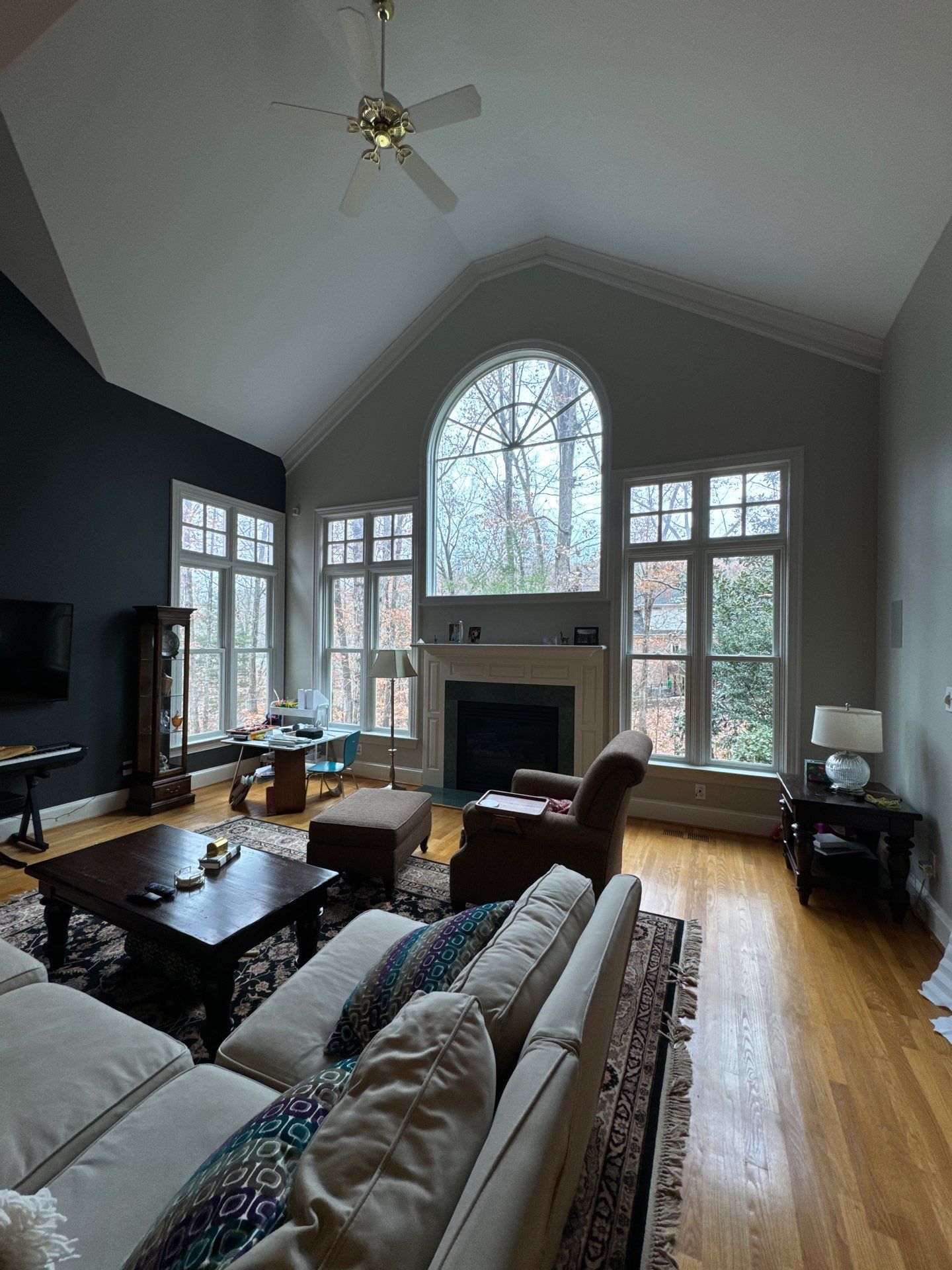 Full interior painting by GonzalezPainters & Contractors Inc 