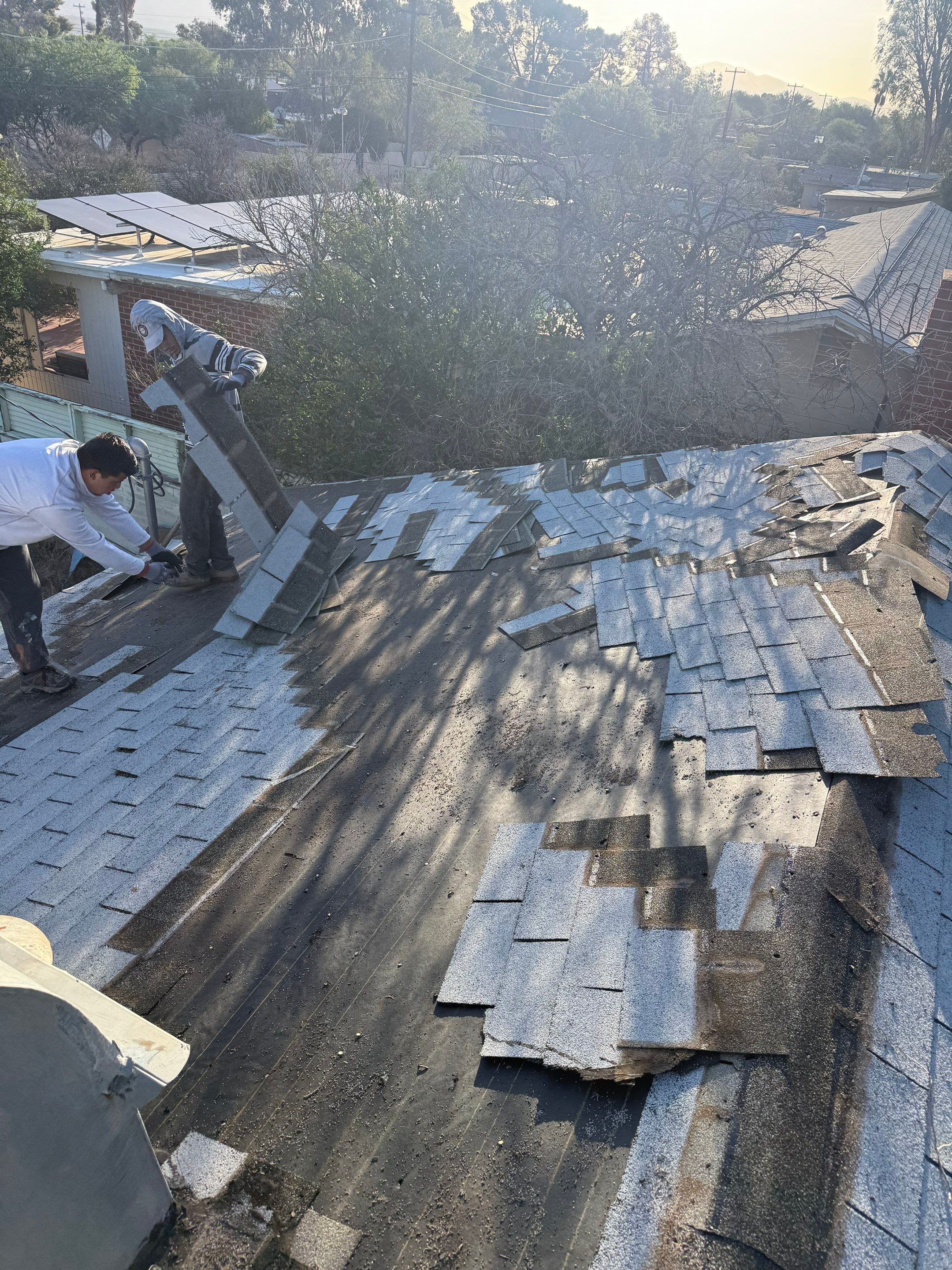 Project in Tucson by West Coast Roofing AZ