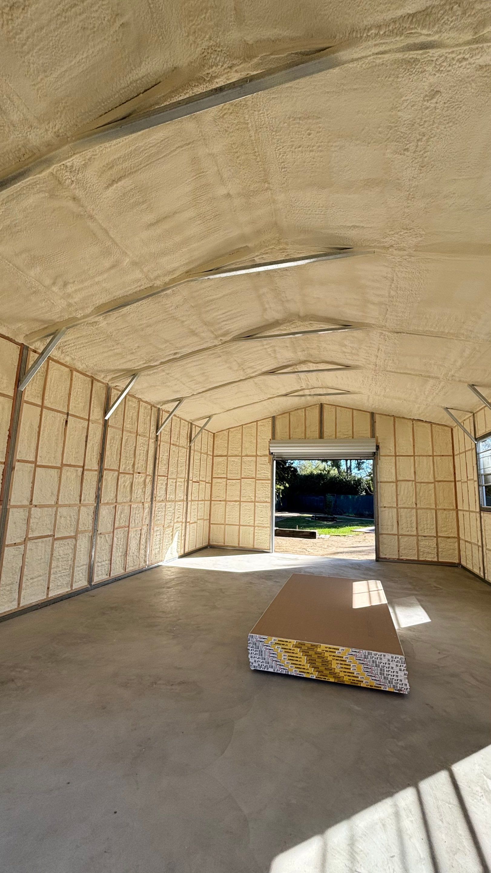 Spray Foam Project in Los Angeles by Insulation Labs