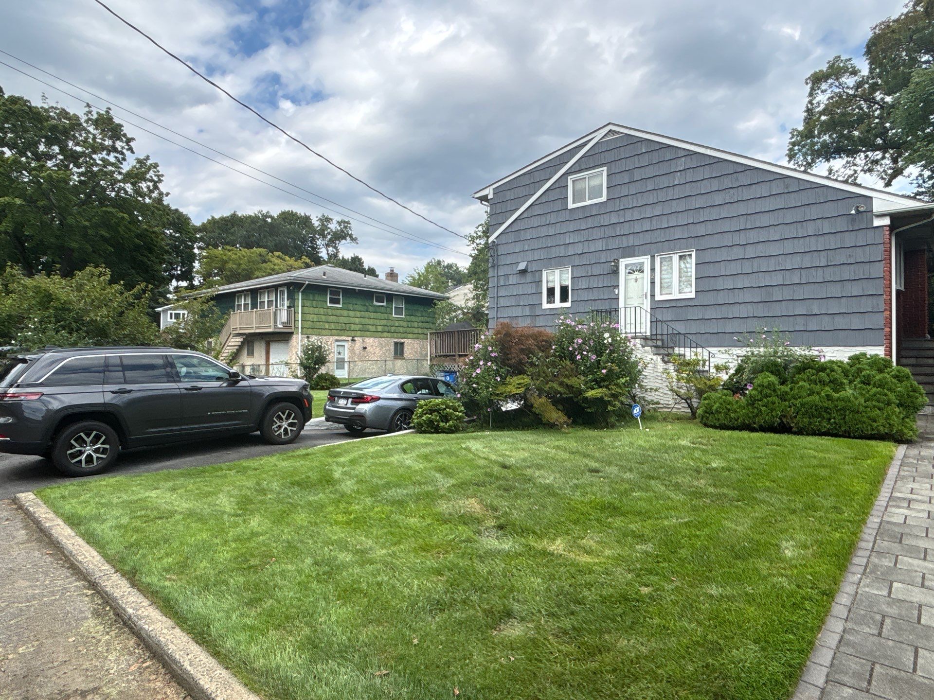 James Hardie Slate Blue Shake in Larchmont, NY by Ideal Siding - Westchester