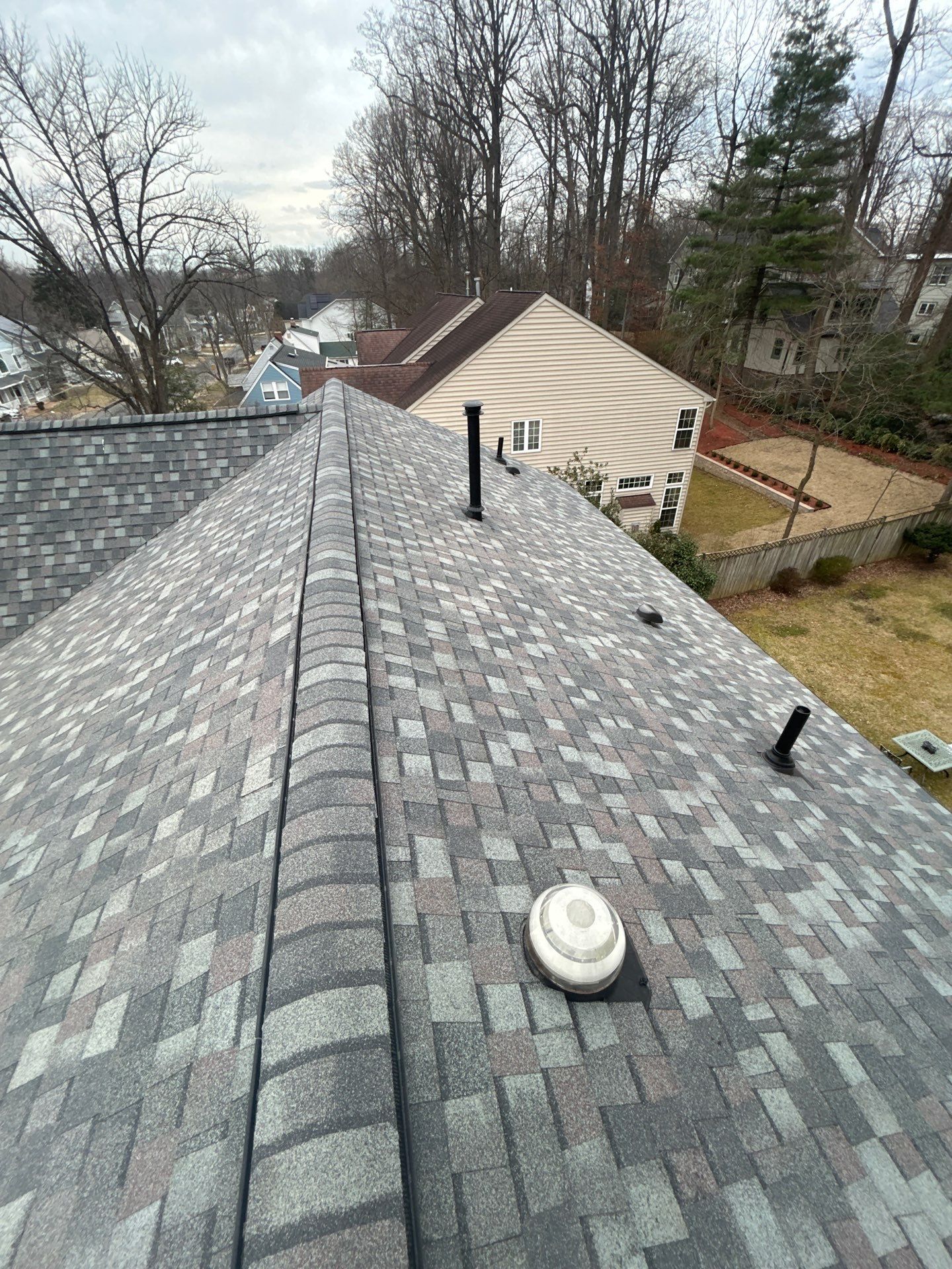 Falls Church: Residential Roof Replacement with CertainTeed Landmark Pro in Max Def Colonial Slate by RM Banning, Inc.