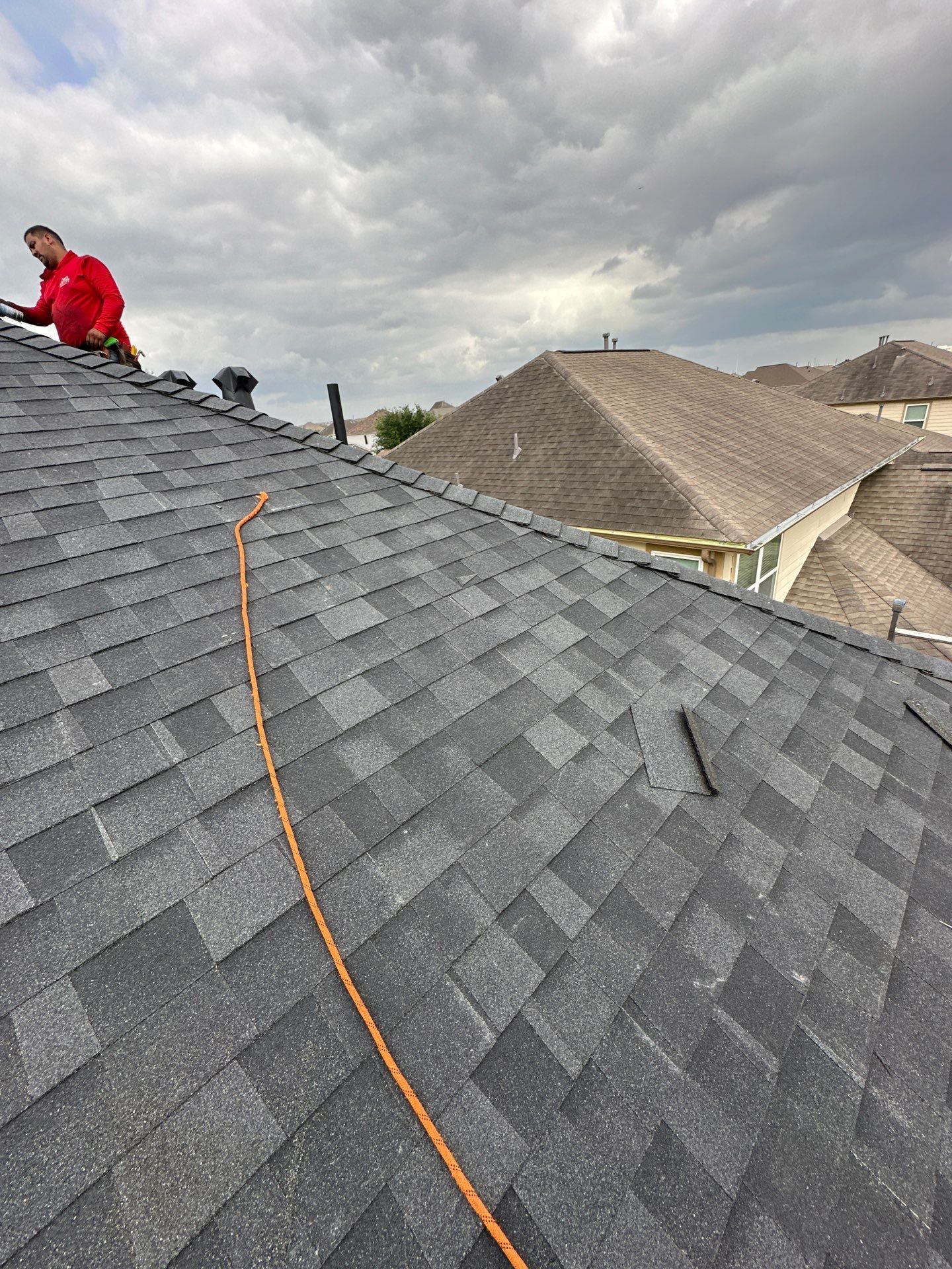Project in Katy by Motion Roofing