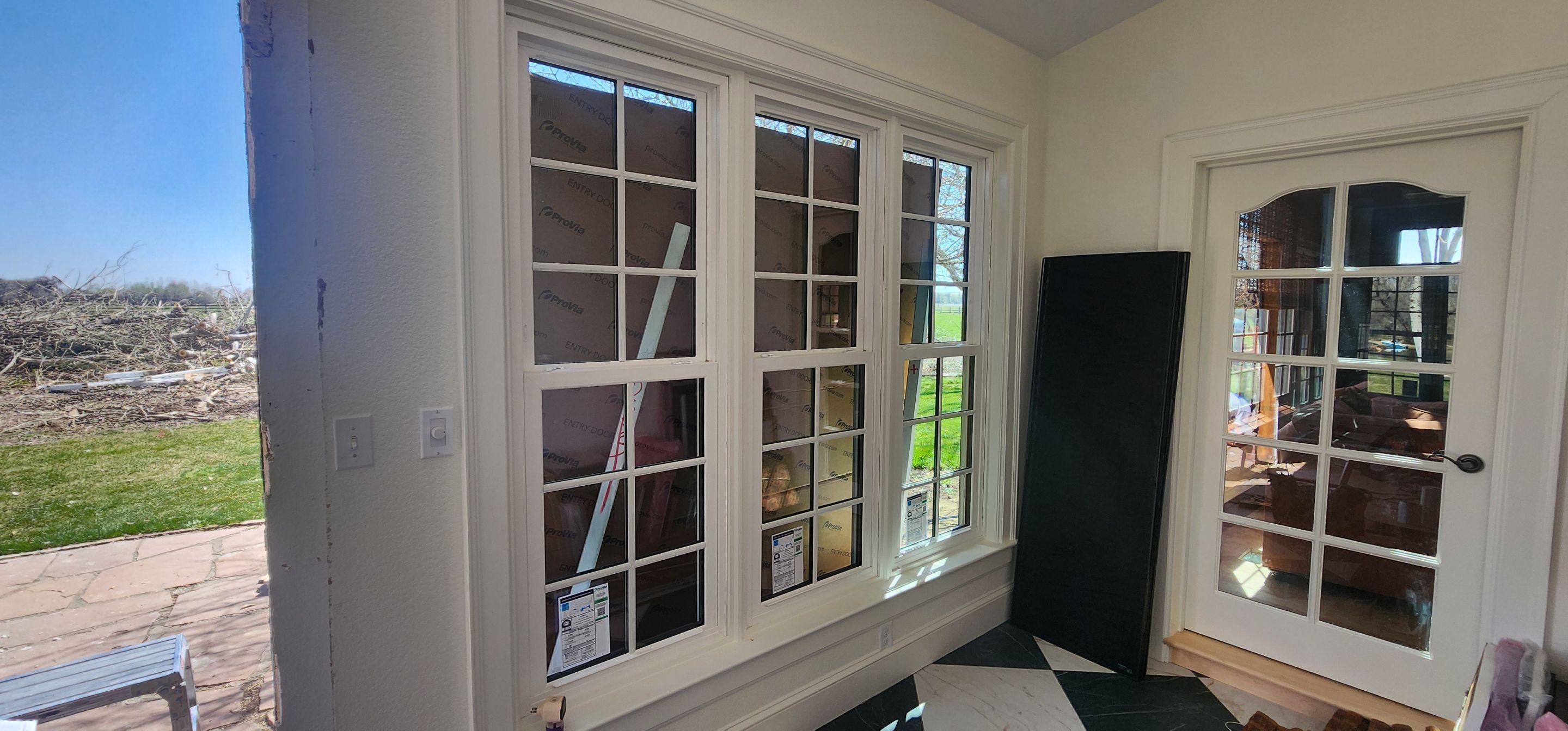 Provia Window project .. Watch for more photos  by 1st choice windows and siding