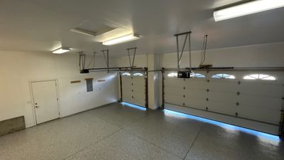 Garage Transformation using Slate Stone