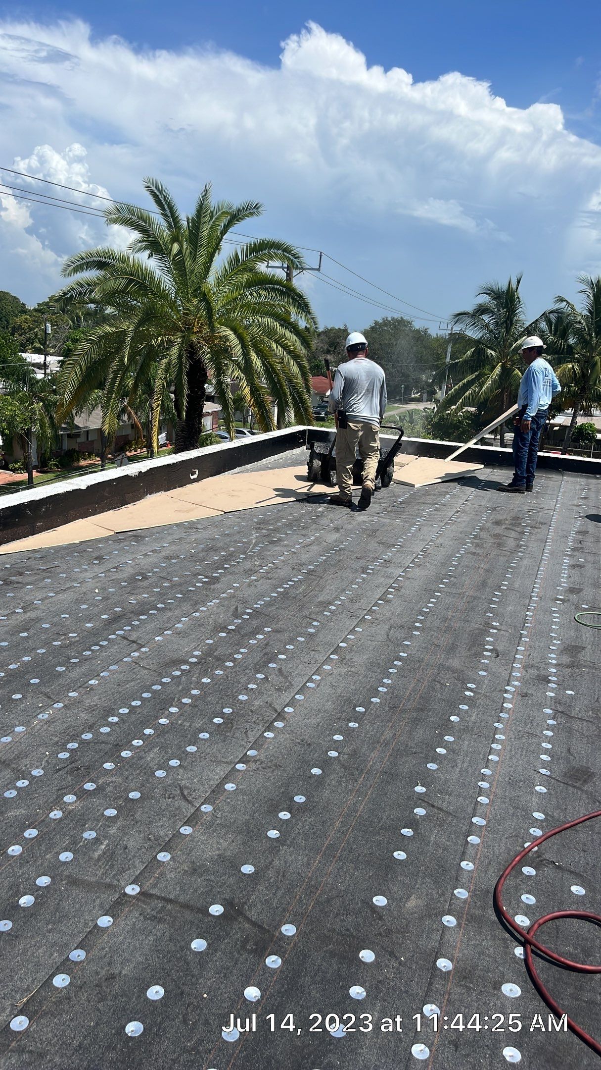 Residential New Construction Roof Installation by Earl W. Johnston Roofing 