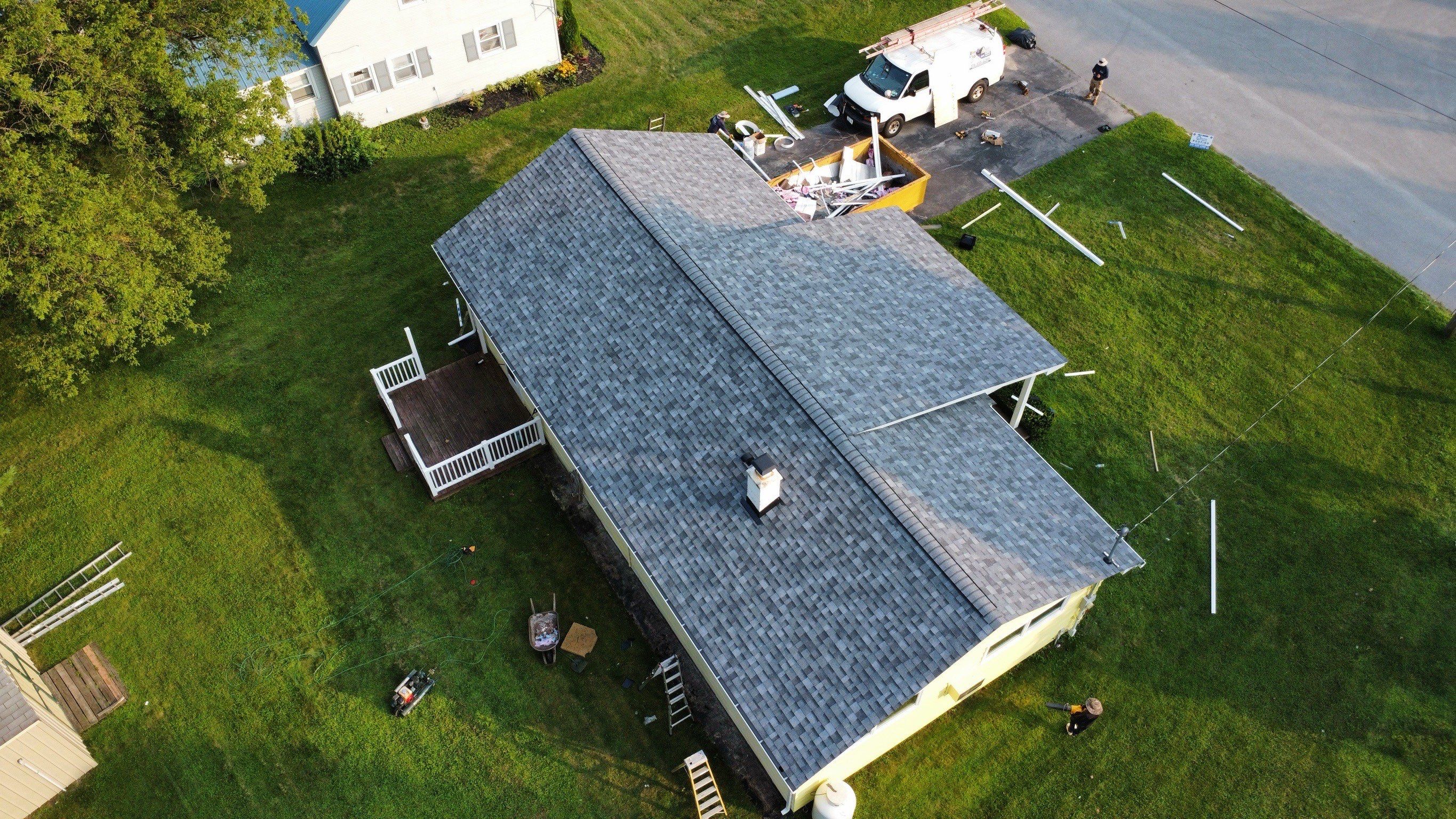 🏡 Roof Replacement Completed in Camden, NY | Owens Corning Shingles 🔨 by Alpha Omega Roofing LLC