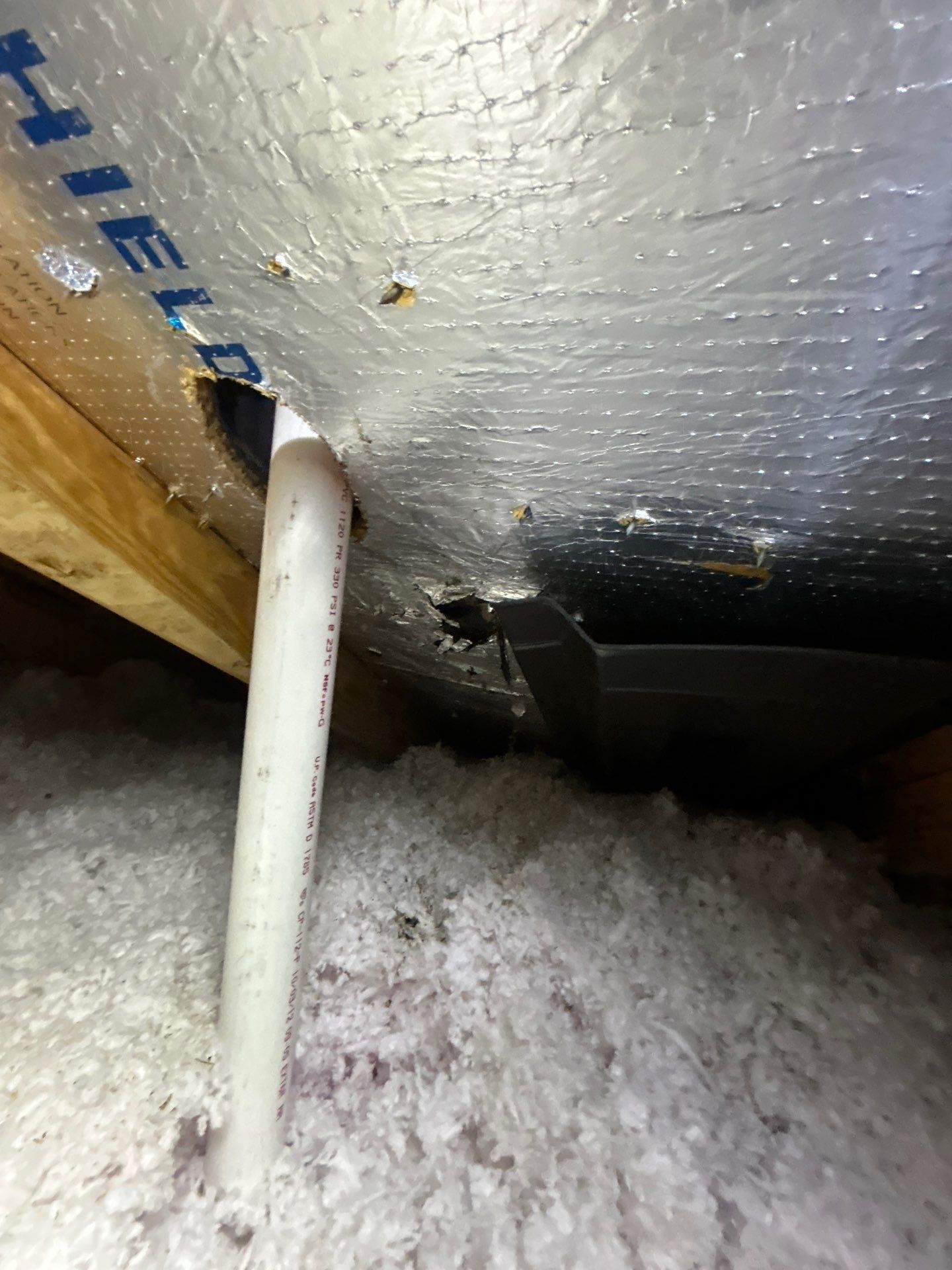 Hail Damage using Owen's Corning Duration (Lifetime) Shingles by Roof Repair Company