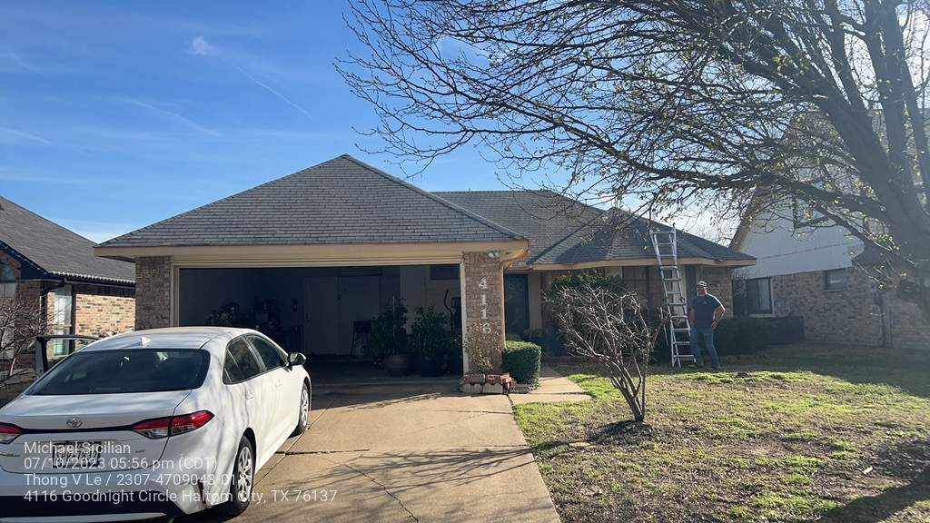 Project in Haltom City by Zeus Exteriors