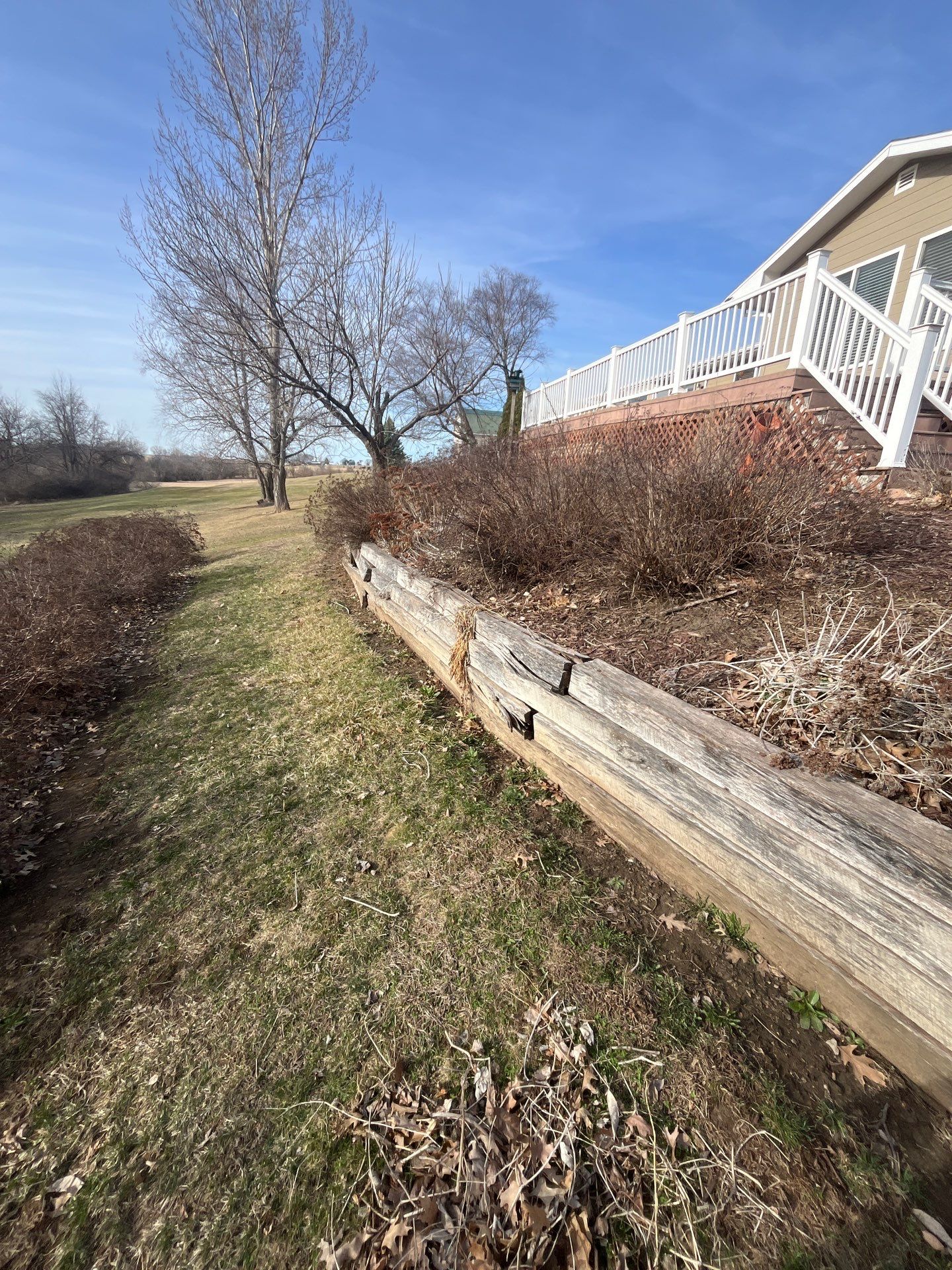 Retaining Wall by Cutting edge painting 