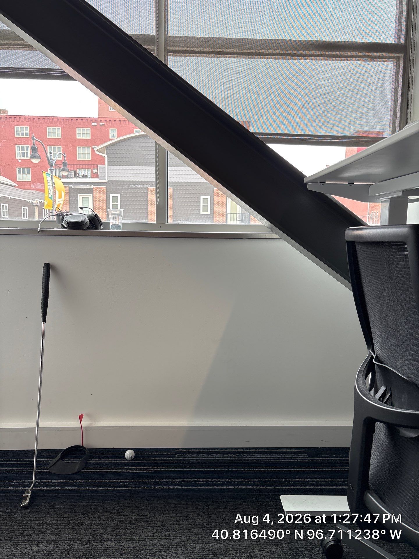 Modern Home Office Setup with Adjustable Standing Desks in Lincoln by CompanyCam Sales Demo