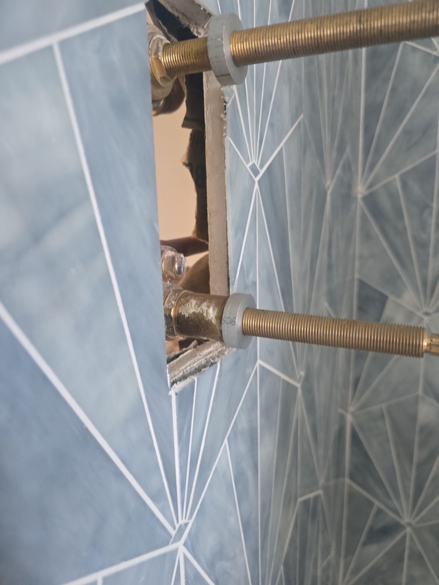 Shower piping Installation by Us Plumbing