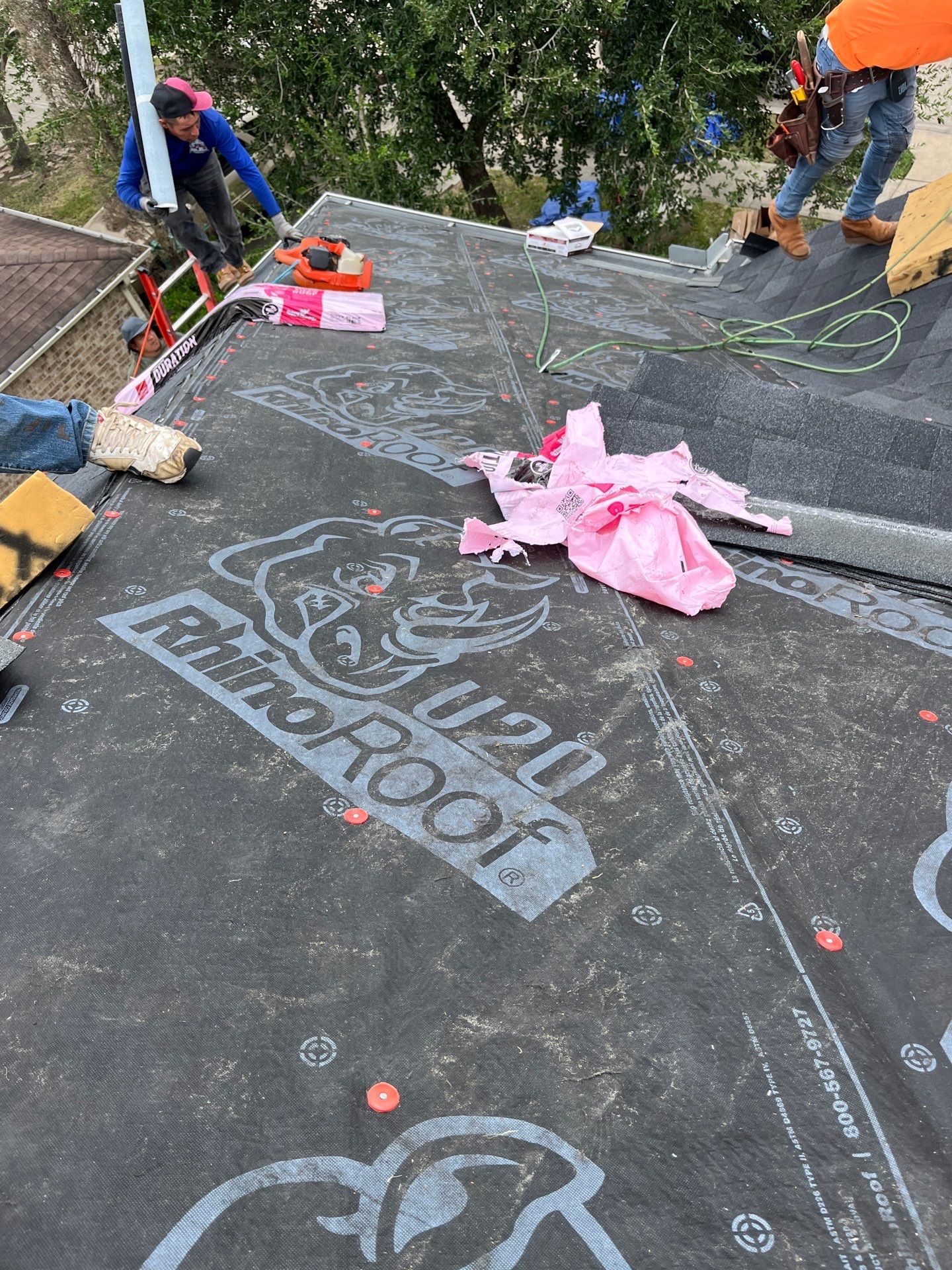 Residential Roofing Repair using Owen's Corning Duration (Lifetime) Shingles by Roof Repair Services LLC