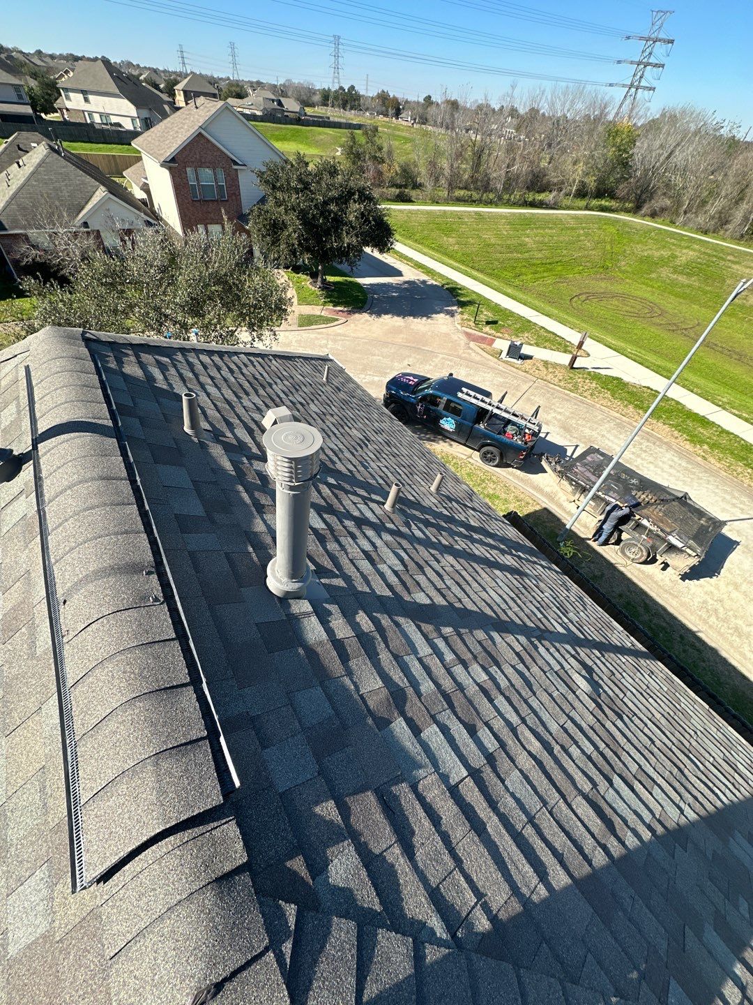 Residential Roofing Repair using Owen's Corning Duration (Lifetime) Shingles by Roof Repair Company