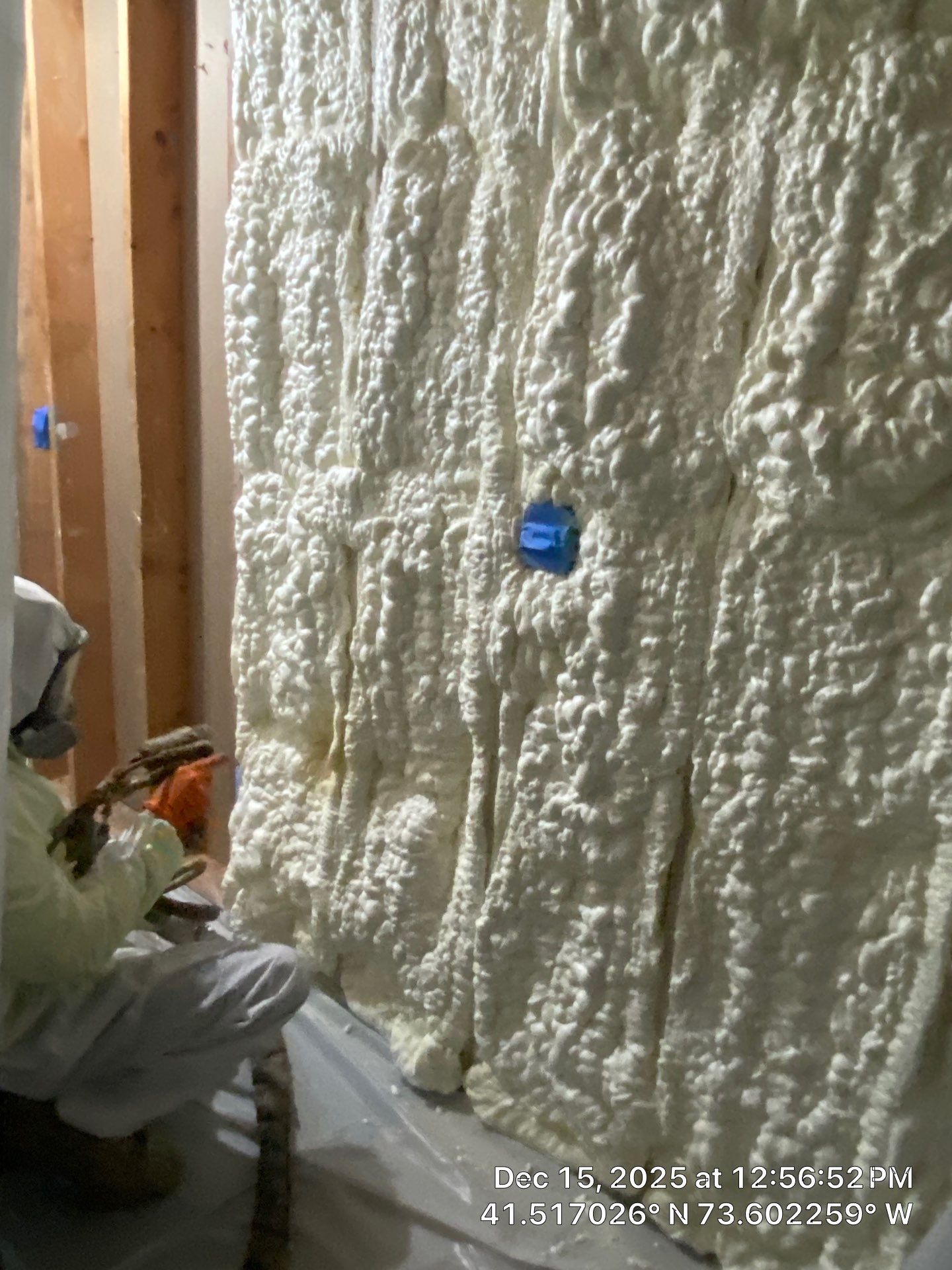 Attic Insulation using open cell spray foam by NYS Foam & Energy