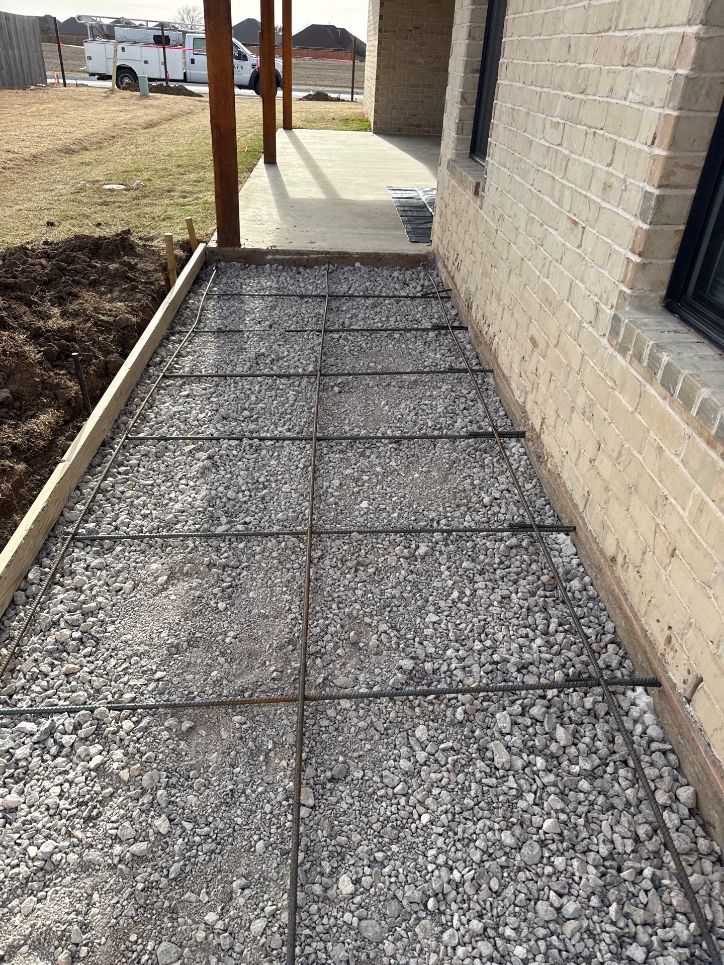 Concrete Sidewalk And Footer by Clays Services Inc