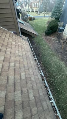 Turtle Shell gutter protection installation in West Chicago, IL 60185, photograph 30
