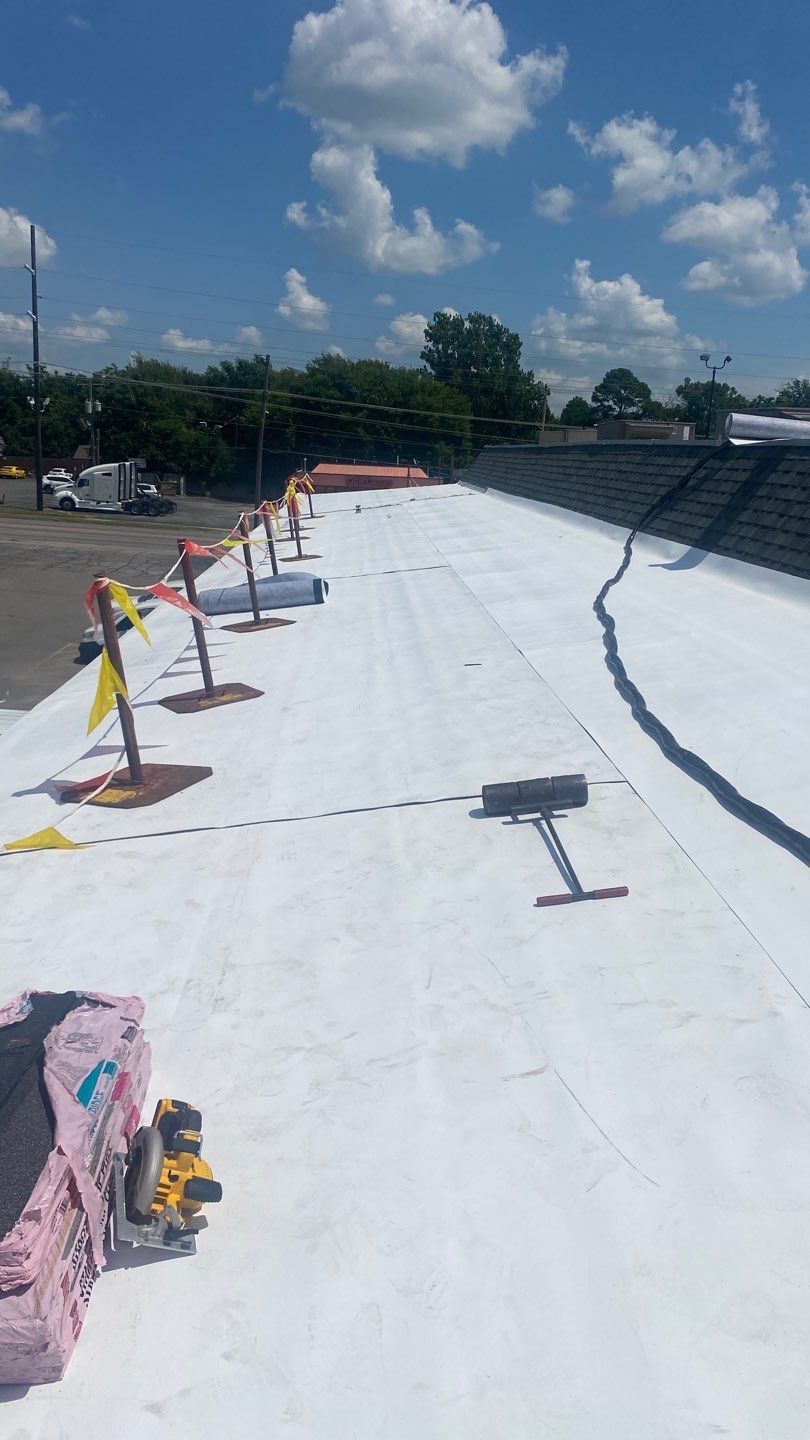 Roof Project in Tulsa by Decor Roofing & Restoration