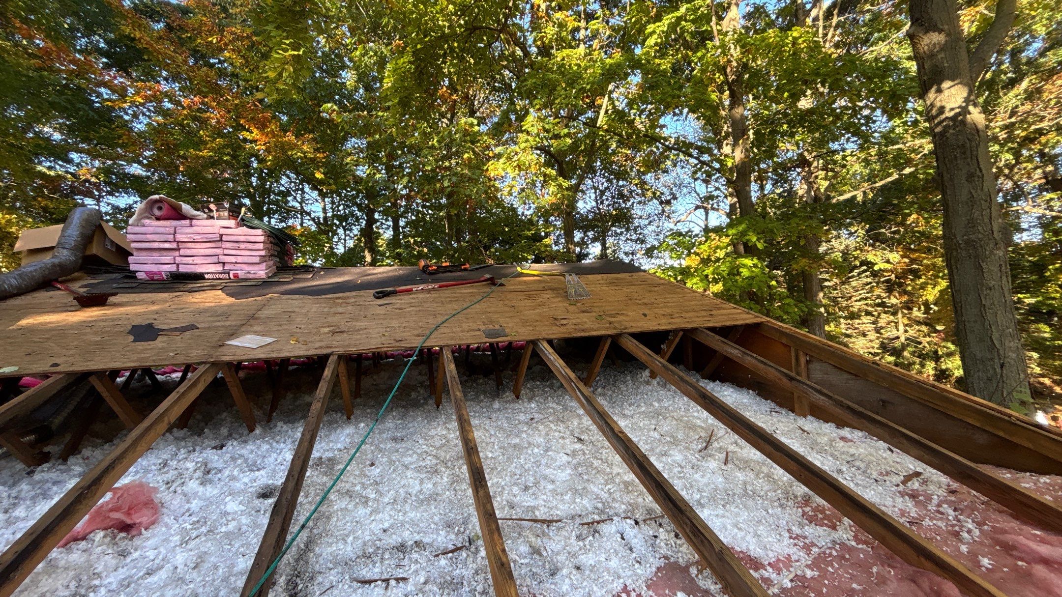 Roof Replacement using Owens Corning Driftwood by 180 Contractors