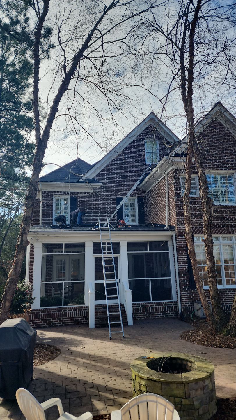 Residential Roofing Installation using Owens Corning Duration Williamsbur Gray by Indigo State Roofing
