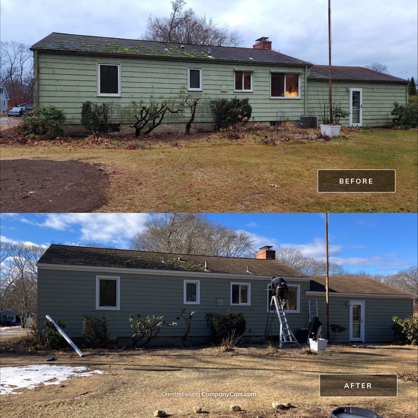 Refreshed Siding with Cert Cedar Impressions D/7 Straight Bottom Perfection, Cypress by DiGiorgi Roofing and Siding Inc