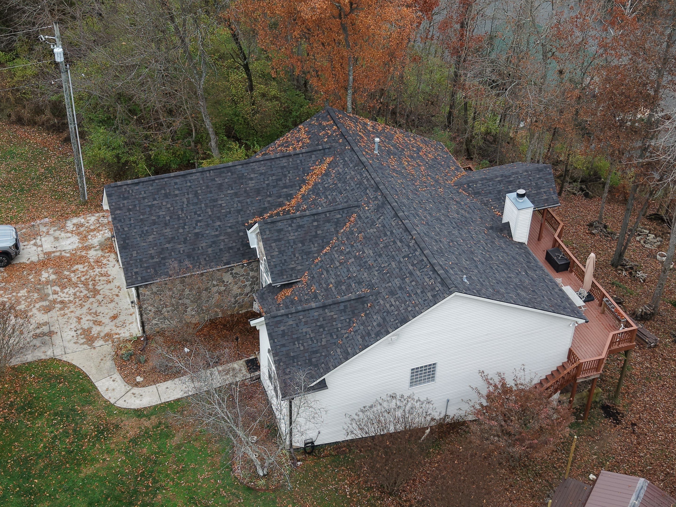 Project in Harrodsburg by Stout Exteriors