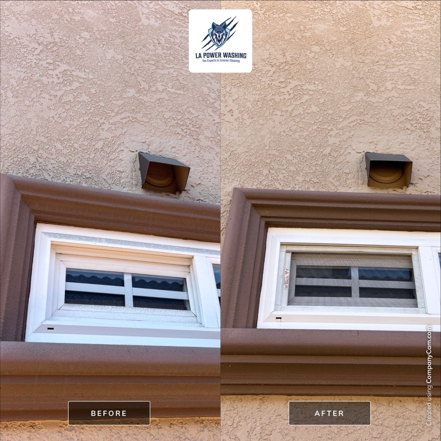 Exterior Residential Windows Cleaning In Downey, CA by La Power Washing Inc