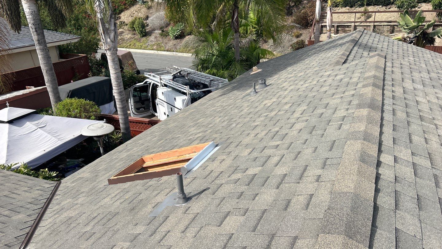Full Roof Replacement and Eave Repair in San Clemente by Reliable Roofing San Diego Inc.
