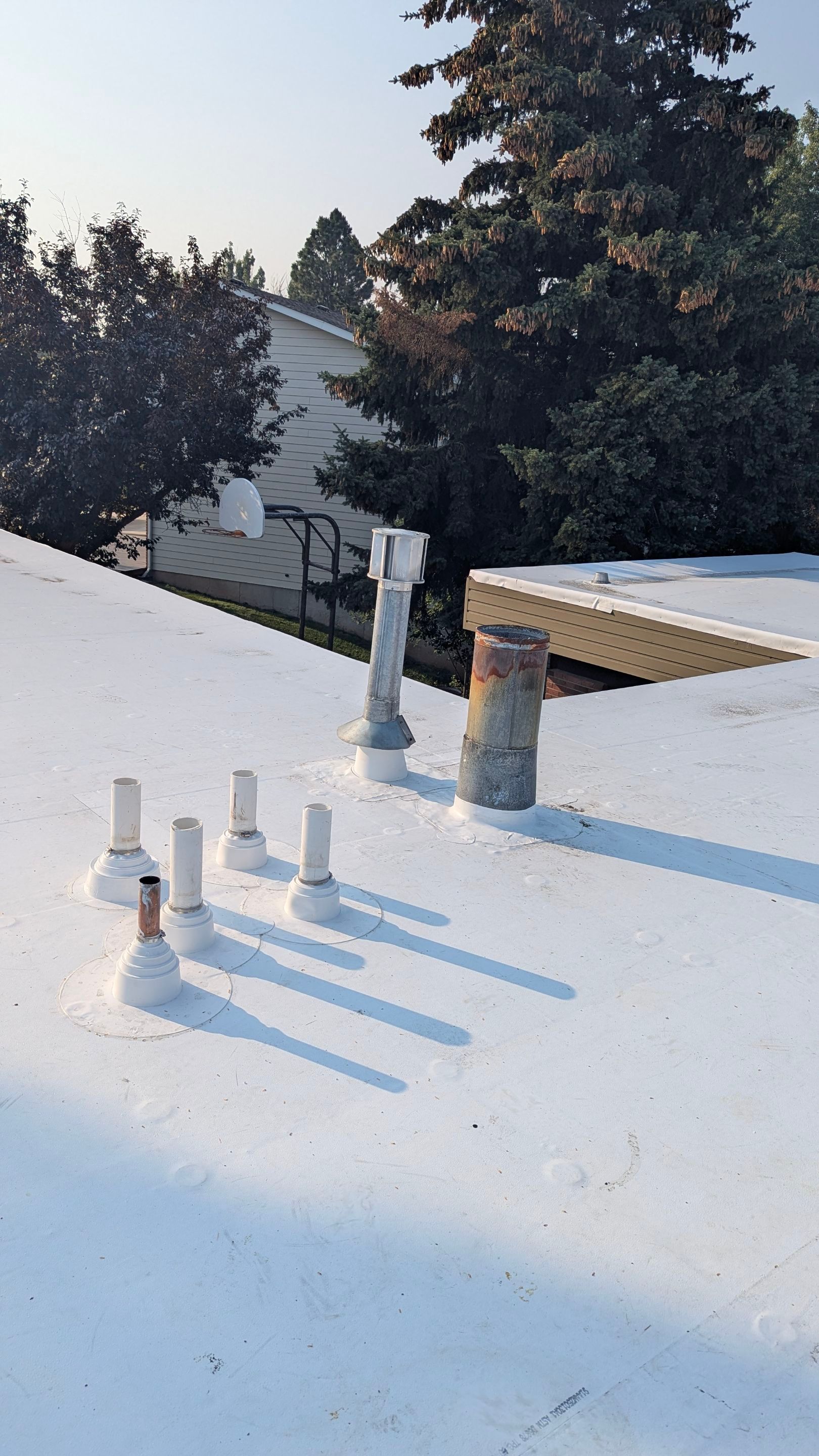 Project in Great Falls by KQC Roofing