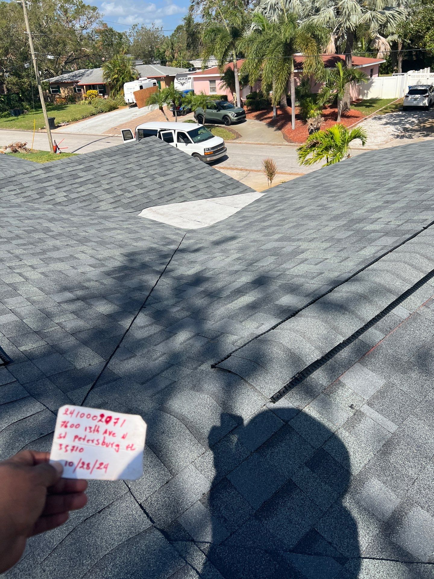 Project in St. Petersburg 33710 by Mitchell Roofing Company LLC 