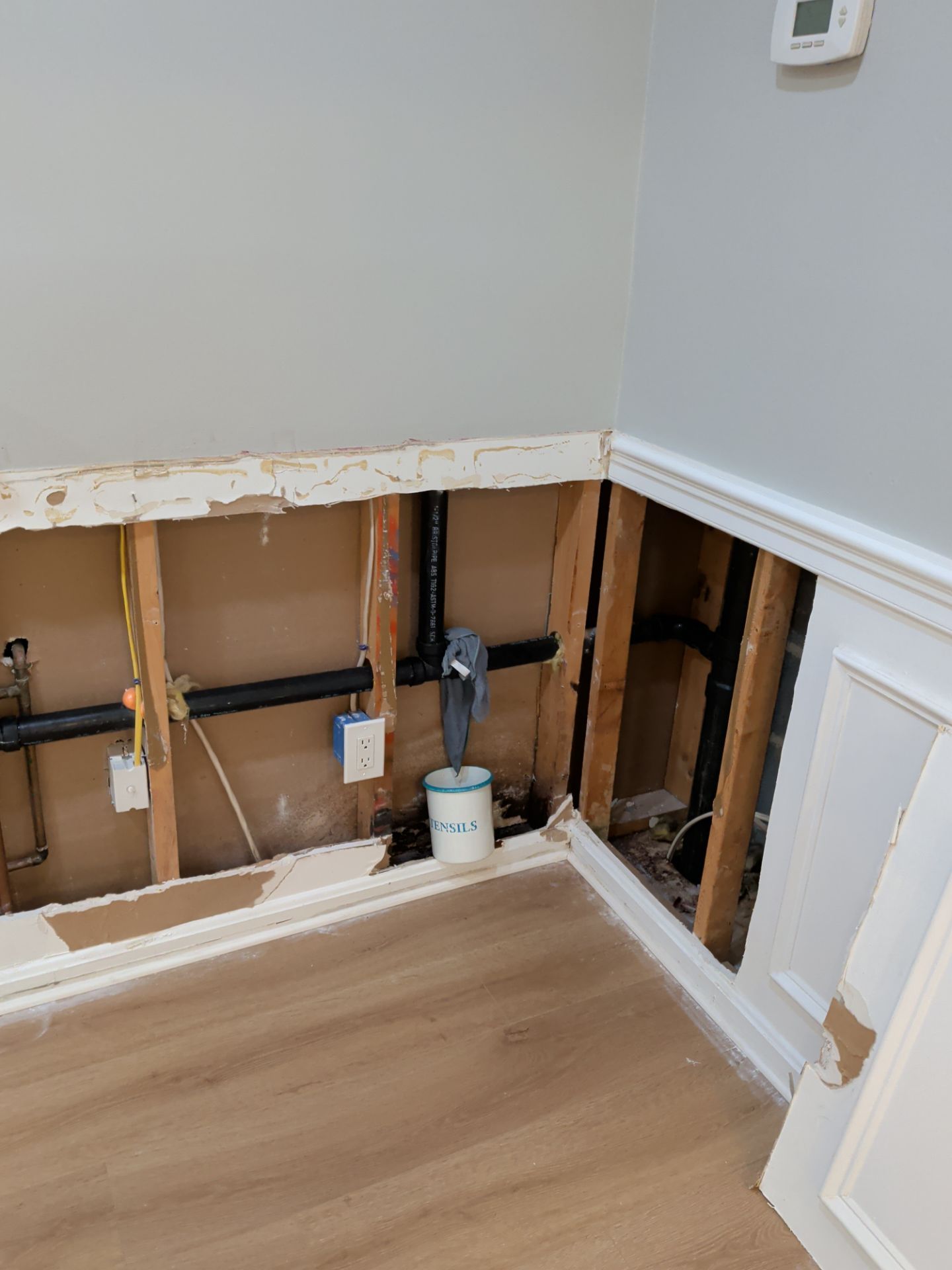 Interior Leak Remediation and Drywall Restoration in Vienna by Contracting Bros Llc