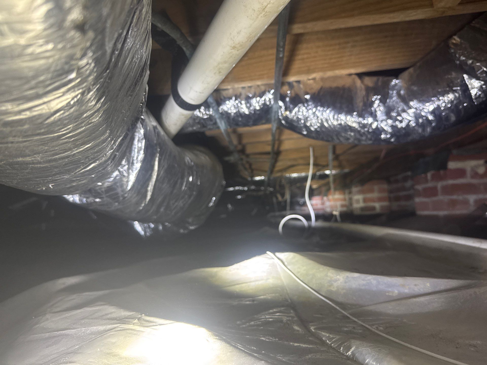 Project in Portsmouth by Patriot Crawl Space Repairs