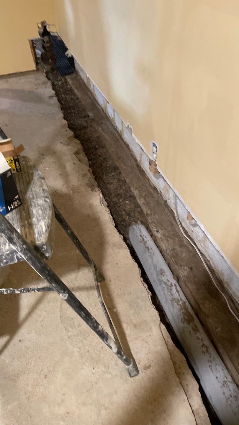 Drain Tile in Columbia Heights by Waterproofing Northeast